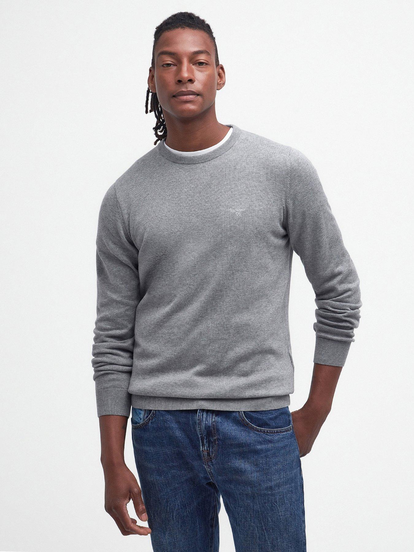 undefined Crew Neck Jumper - Grey