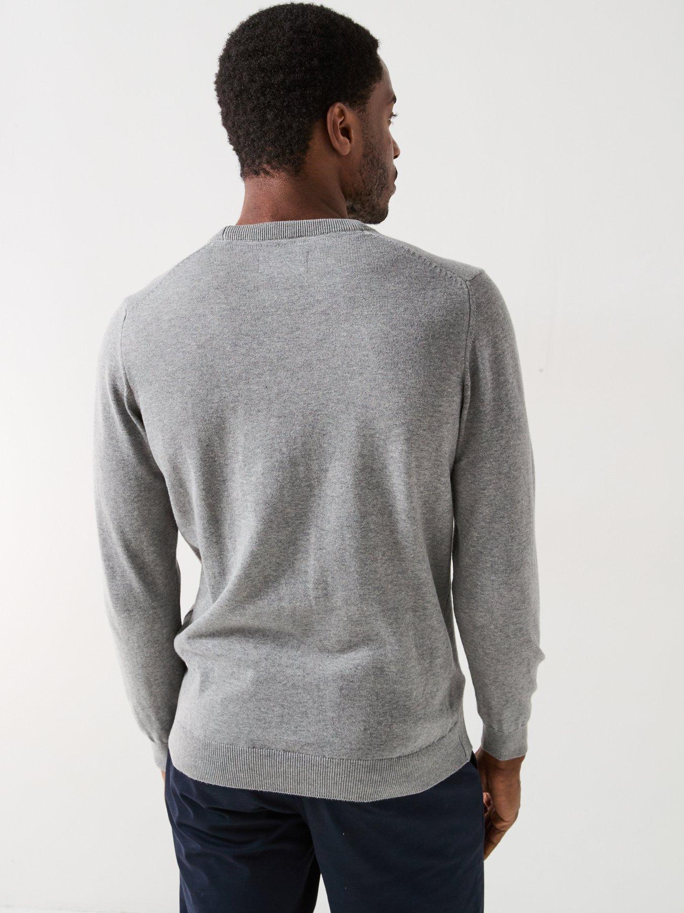 Grey shop barbour jumper