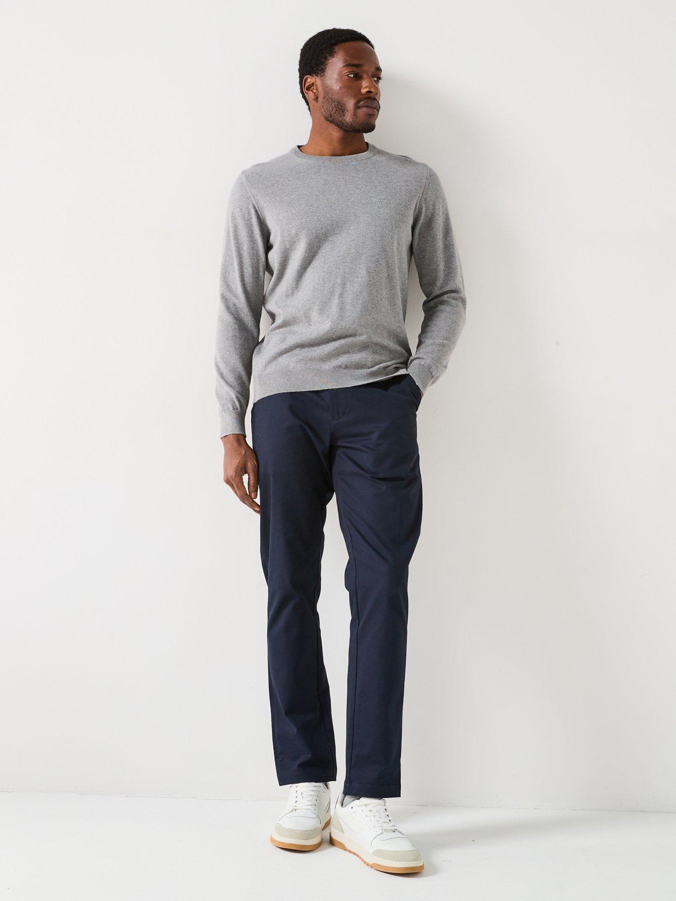 Image 3 of 6 of Barbour Crew Neck&nbsp;Jumper - Grey