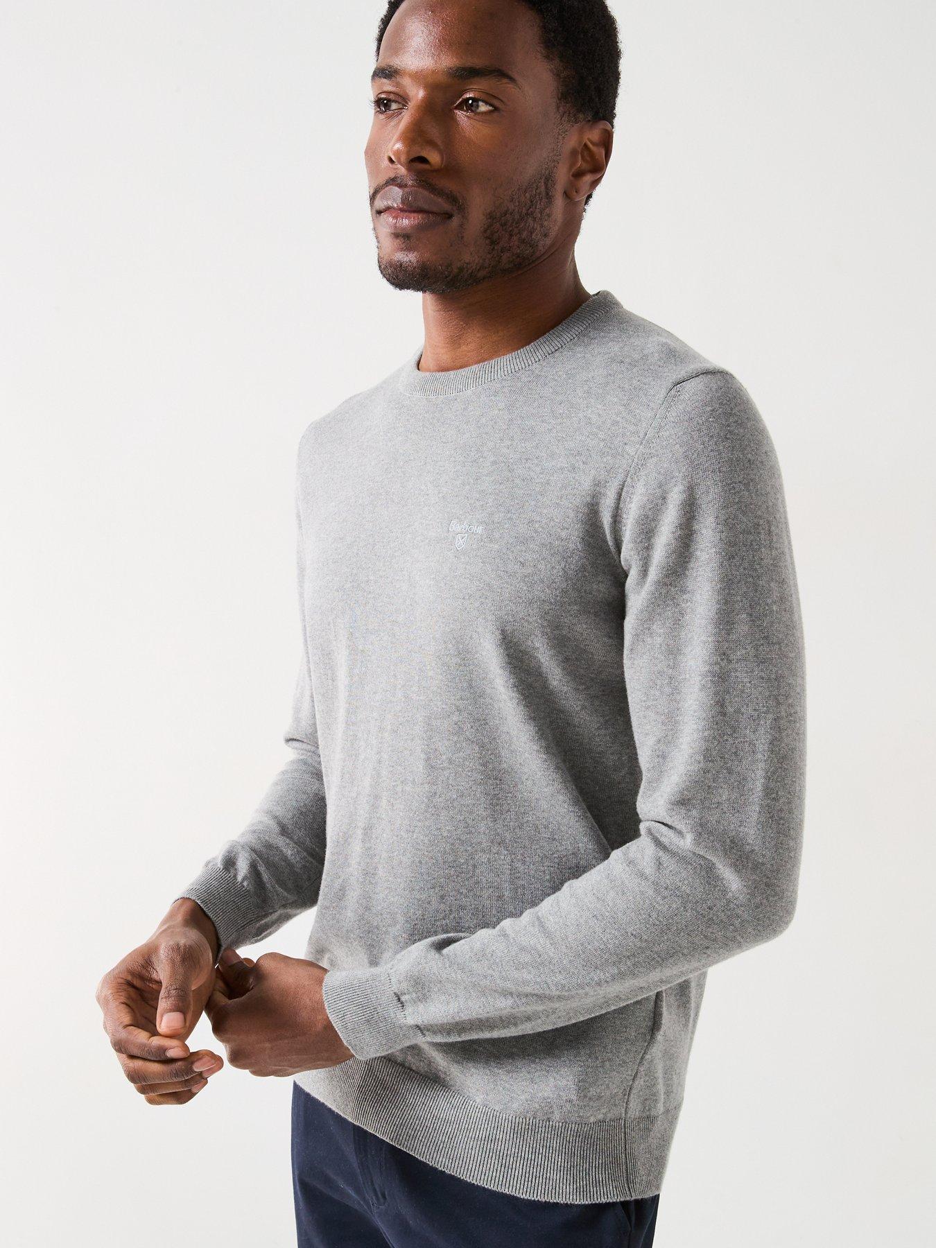Image 4 of 6 of Barbour Crew Neck&nbsp;Jumper - Grey