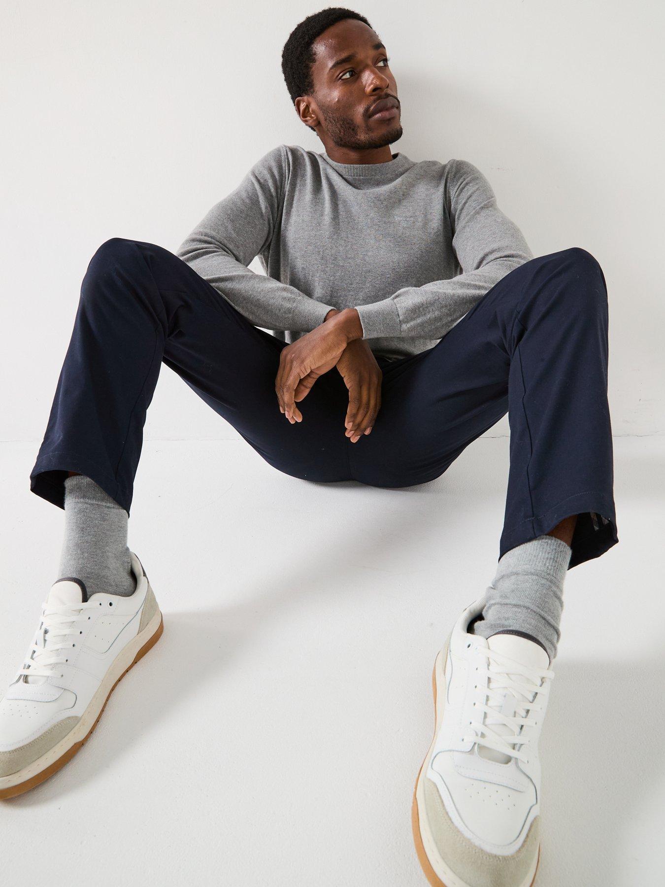 Image 6 of 6 of Barbour Crew Neck&nbsp;Jumper - Grey