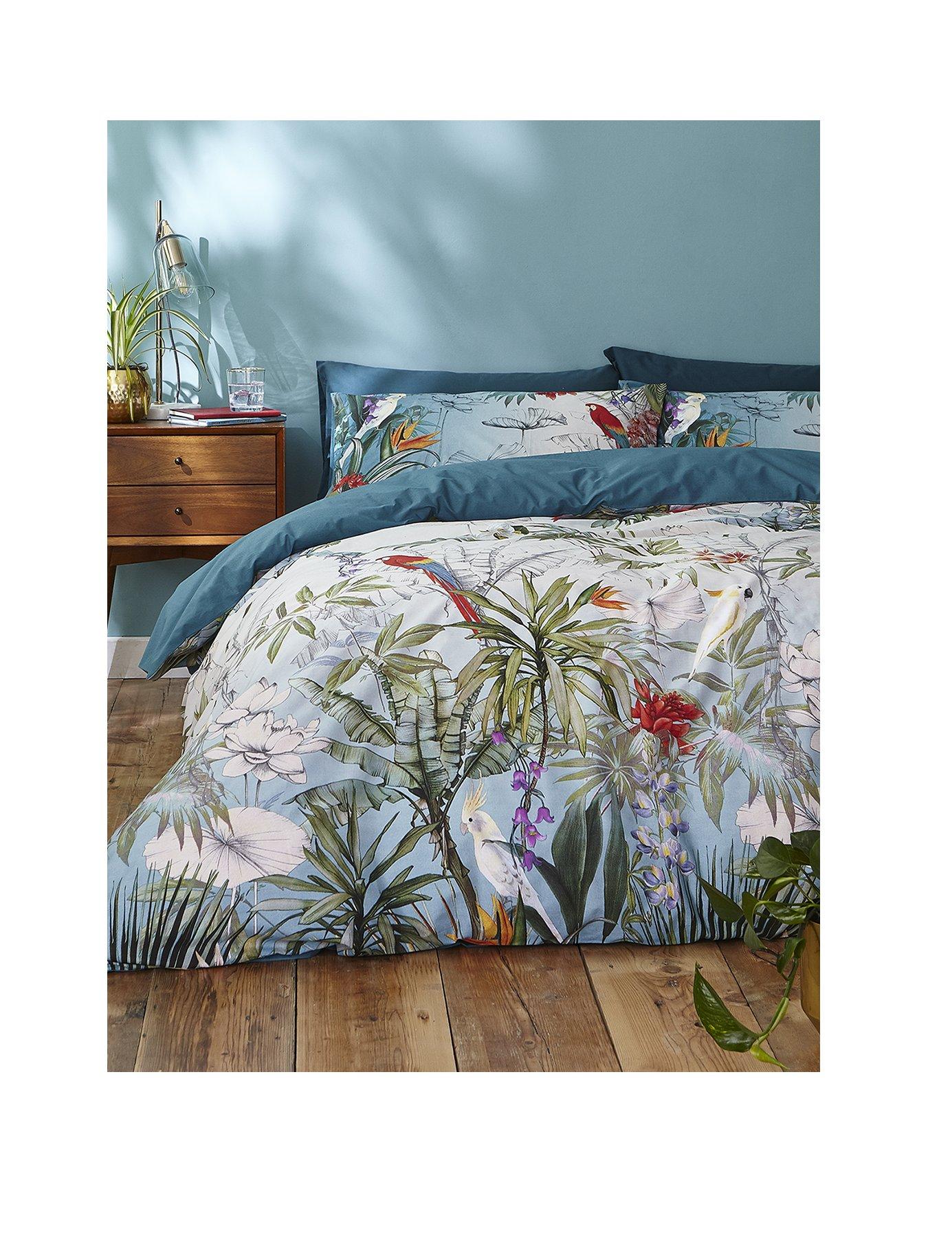 Accessorize Paradise 100 Cotton Duvet Cover Set Very Co Uk