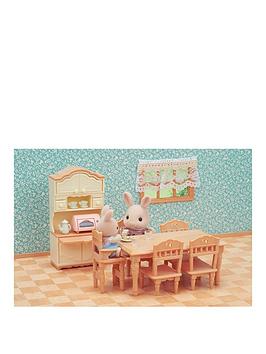 Sylvanian Families Dining Room Set & Kitchen Play Twin Pack review