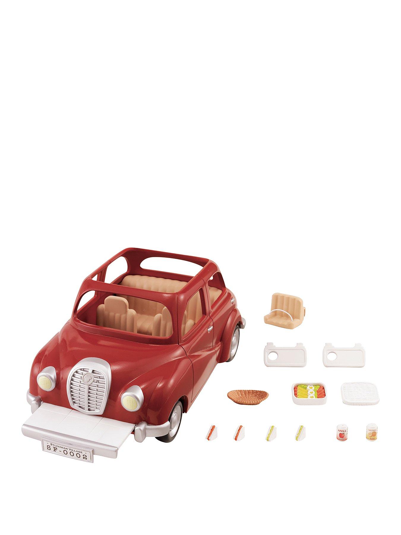 sylvanian families red saloon car
