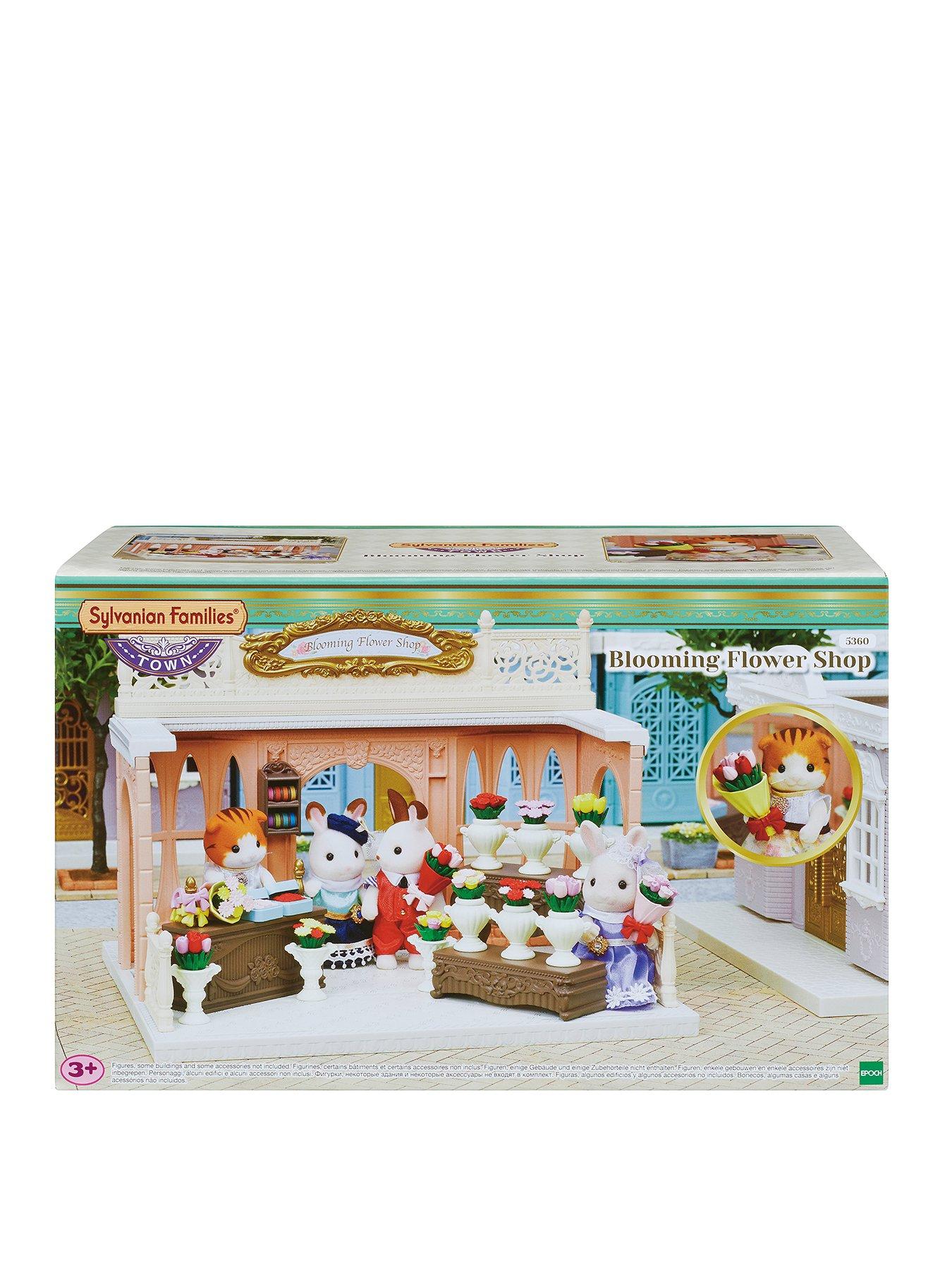 sylvanian families blooming flower shop