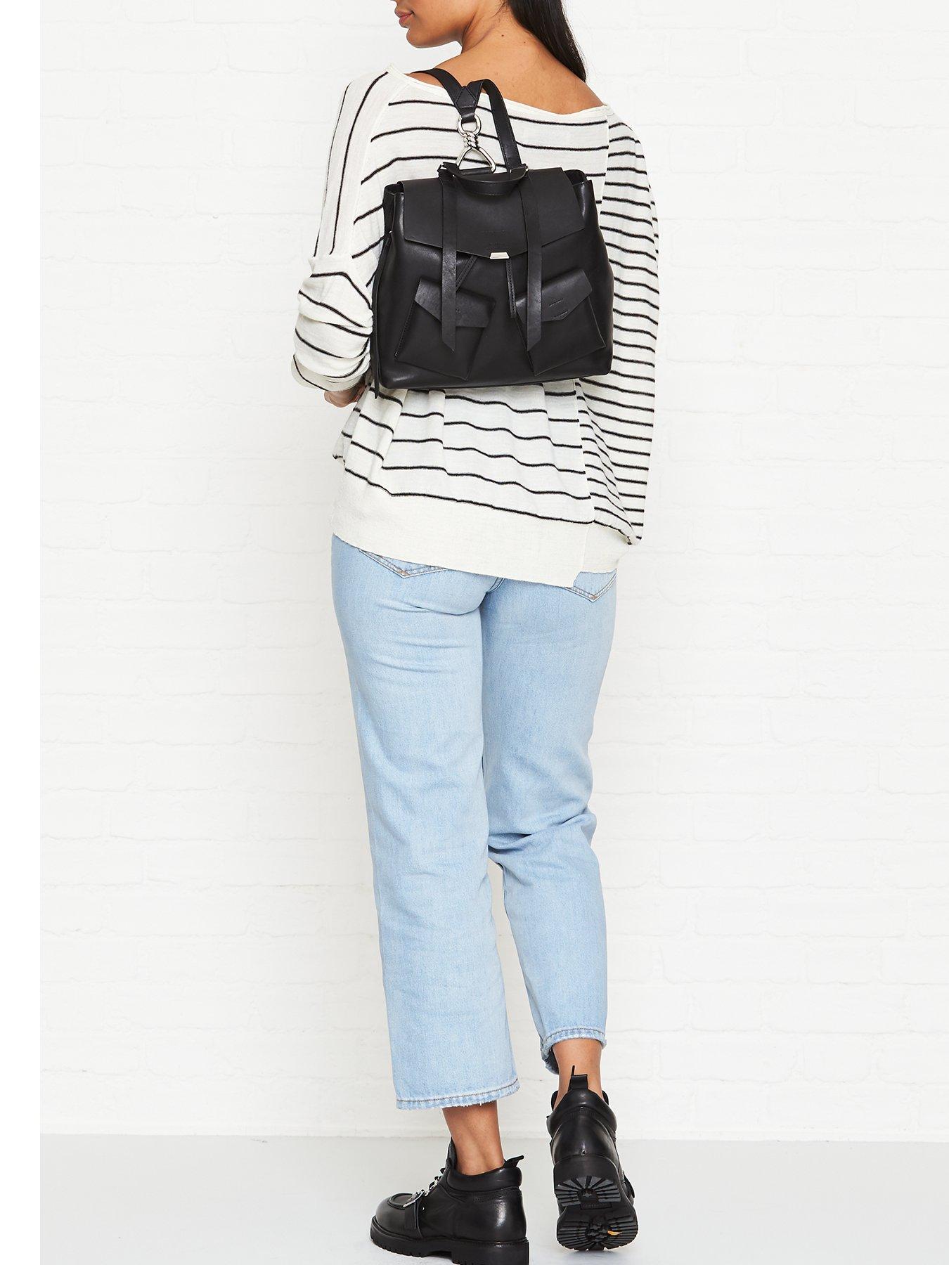 allsaints backpack purse