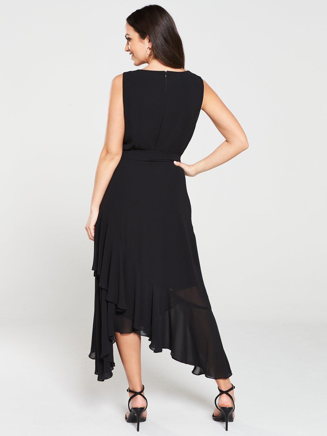 wallis black embellished dress