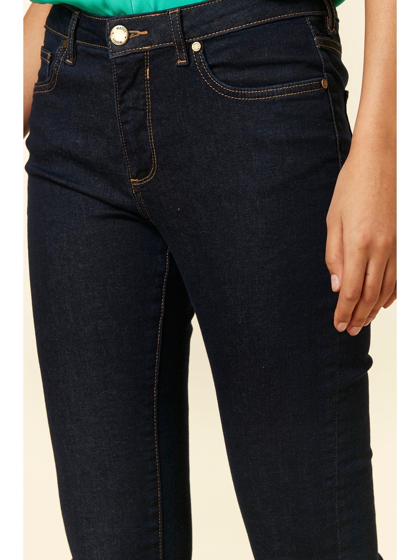 wallis scarlet roll up jeans