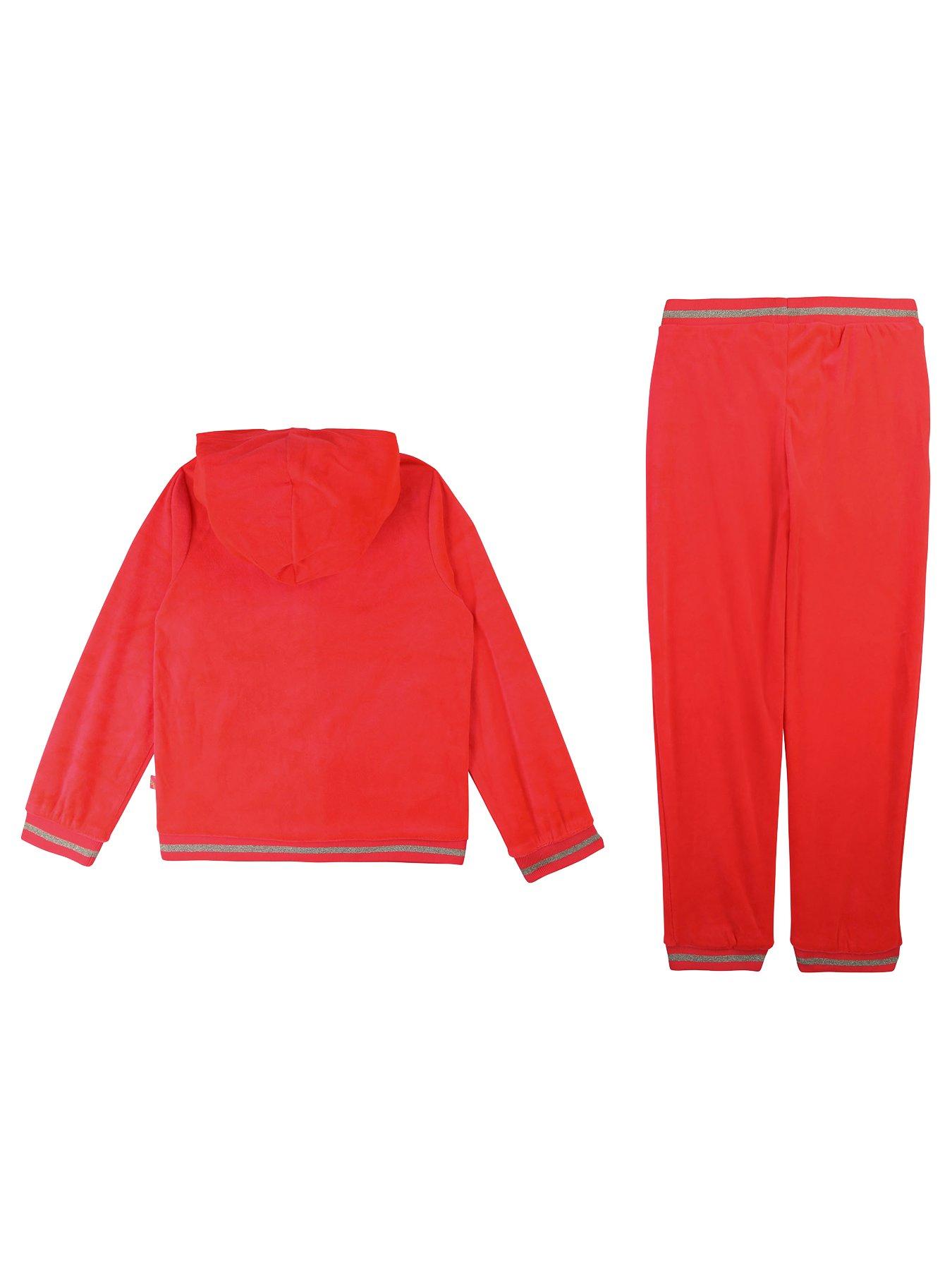 pink velour tracksuit uk