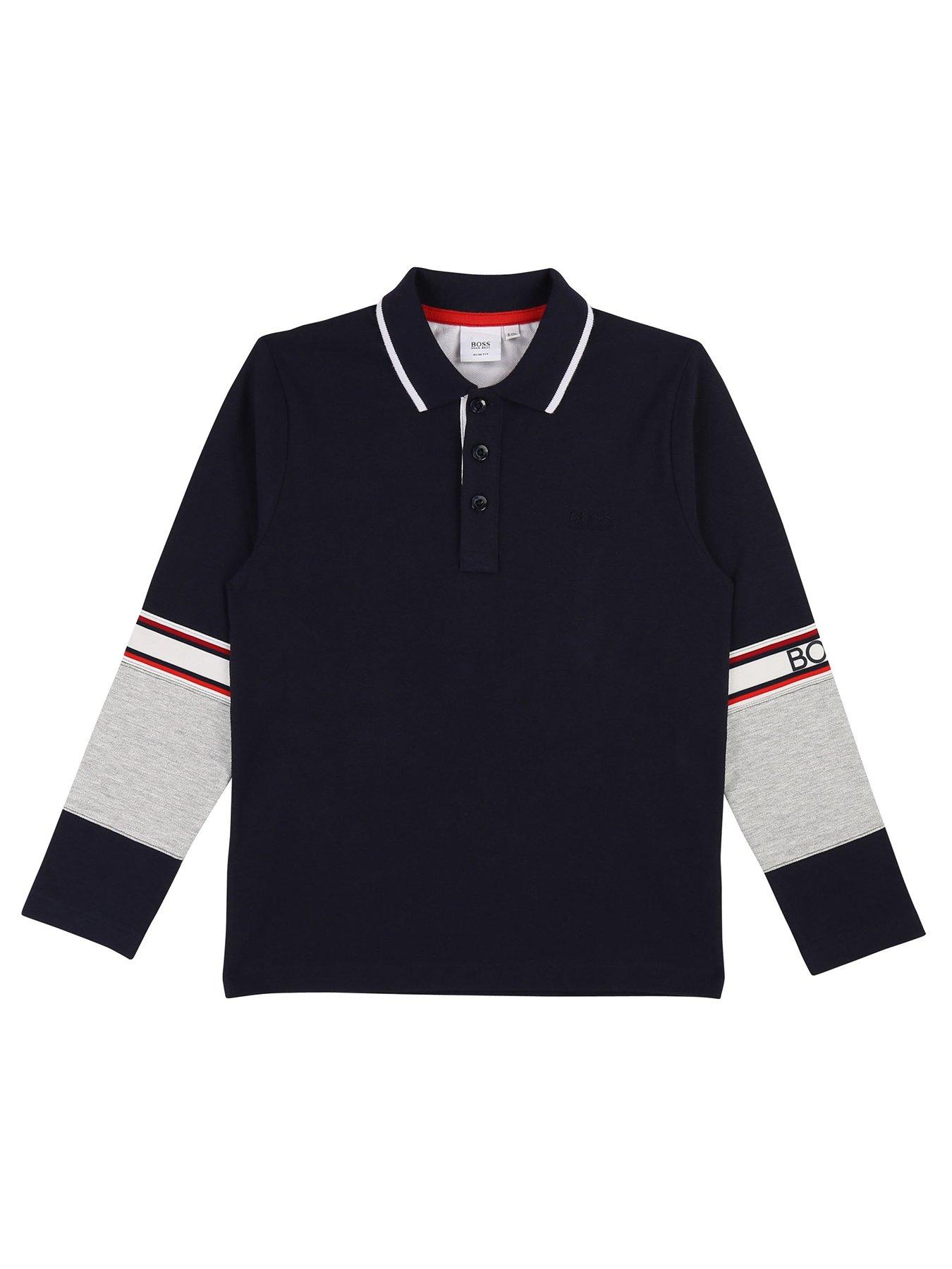 Boss Boys Long Sleeve Block Polo Shirt review