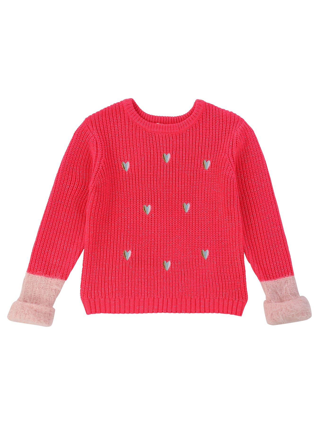 Billieblush Billieblush Girls Heart Embroidered Knitted Jumper review