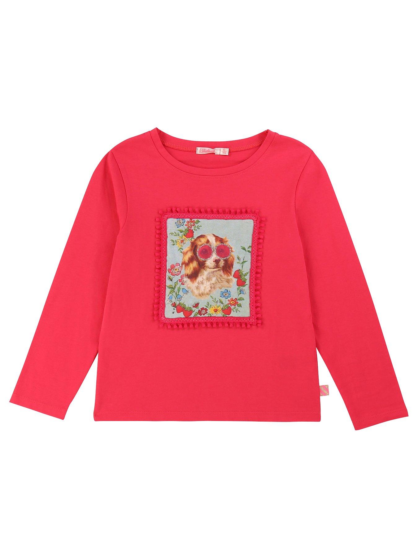 Billieblush Girls Long Sleeve Applique T-Shirt review