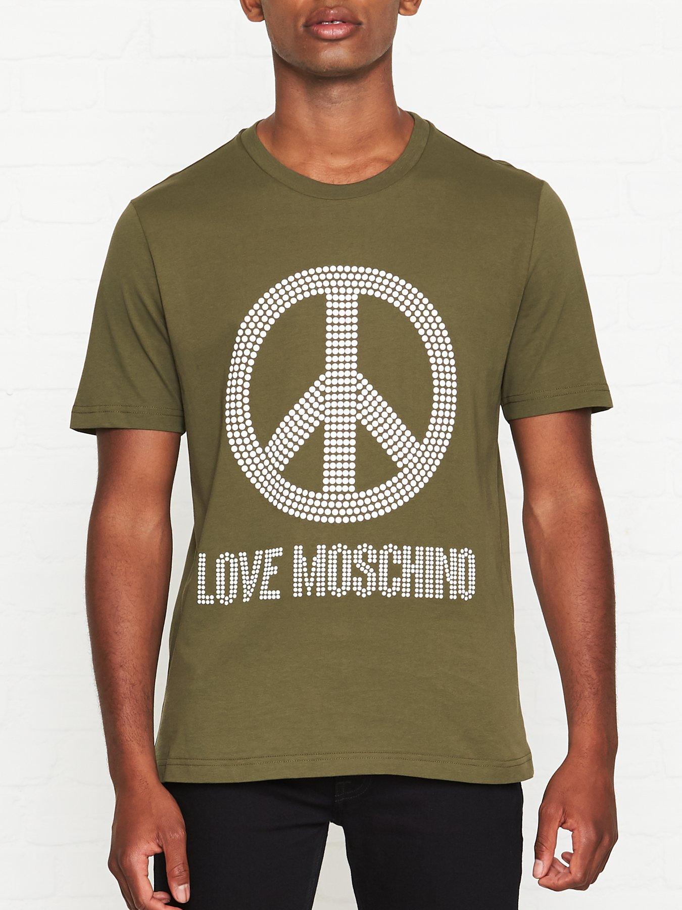 Love Moschino Studded Peace Sign T-Shirt review