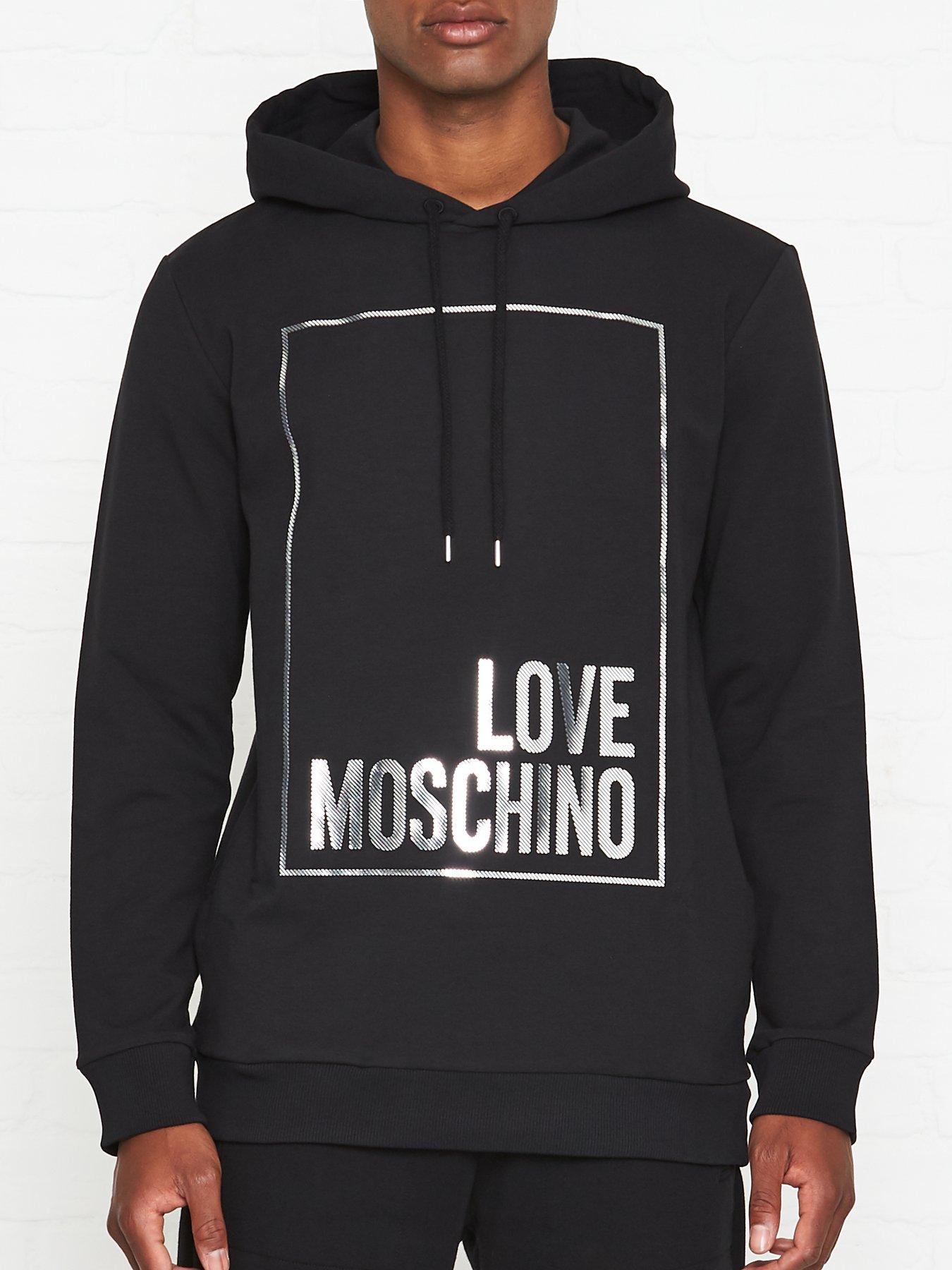 love moschino black sweatshirt