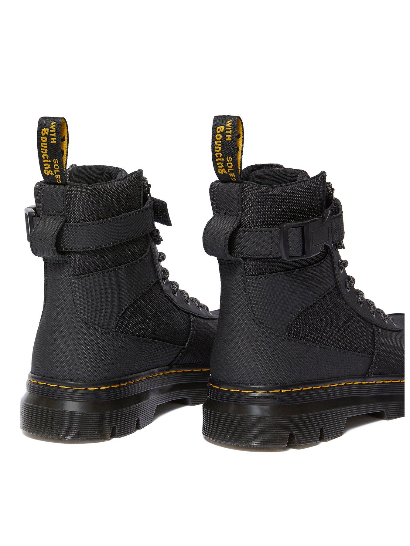 dr martens combs tech boot in black