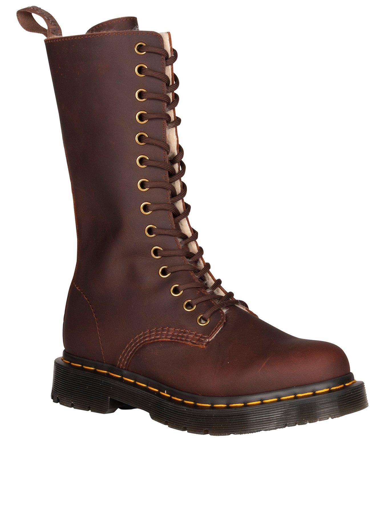 doc martens knee high boots