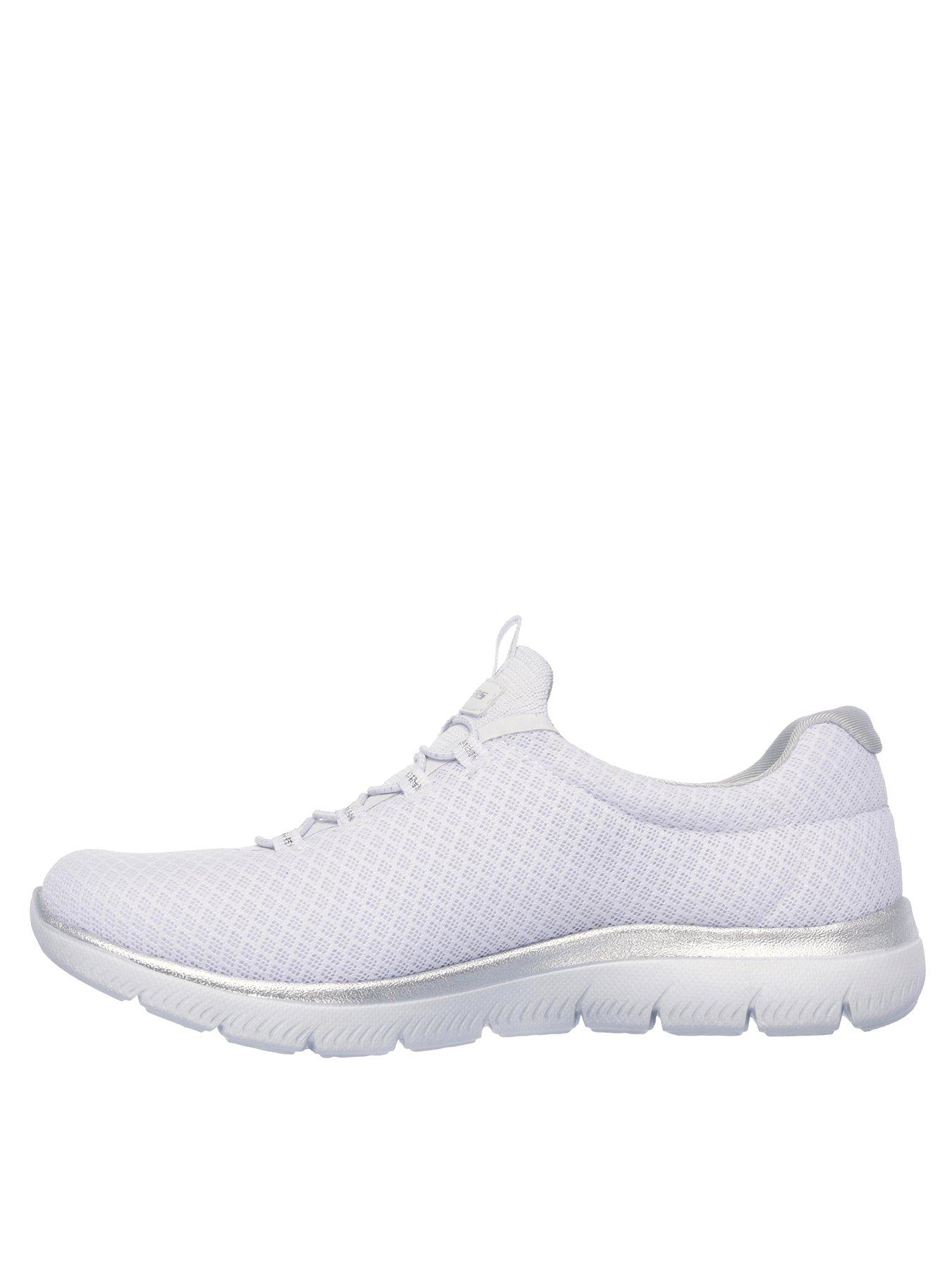 skechers wide fit womens trainers