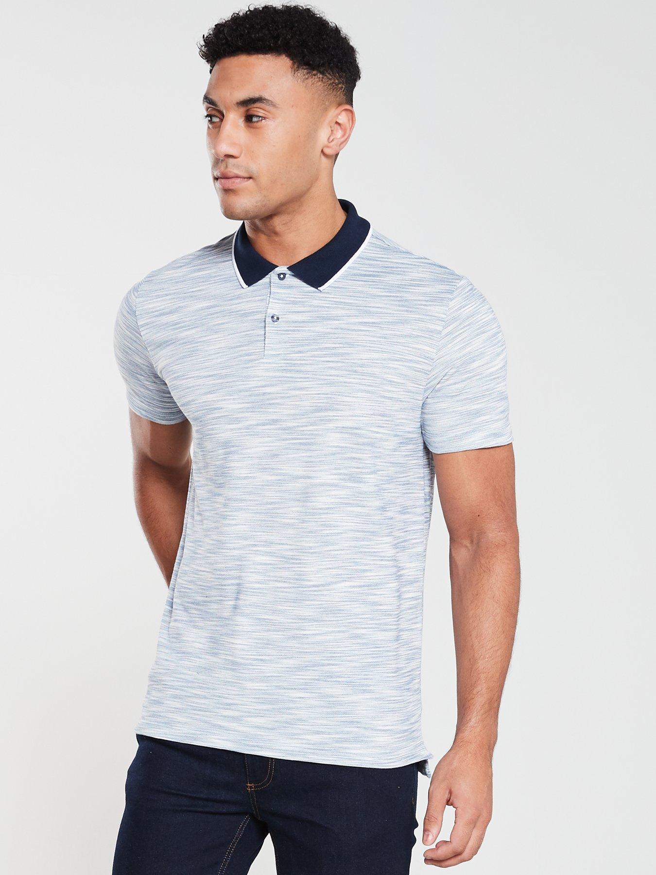 V By Very Tipped Textured Polo Shirt review