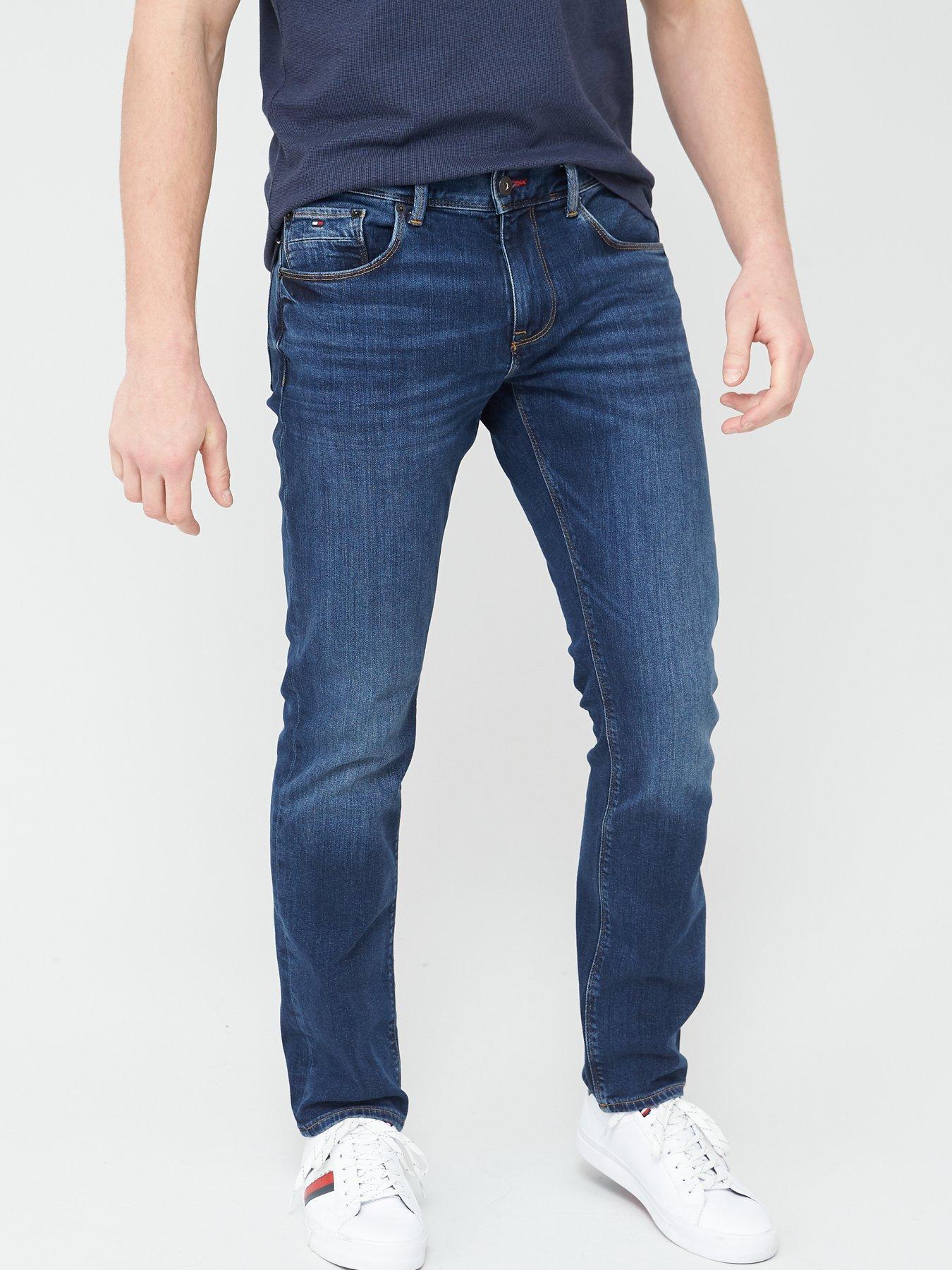 denton stretch straight fit jeans