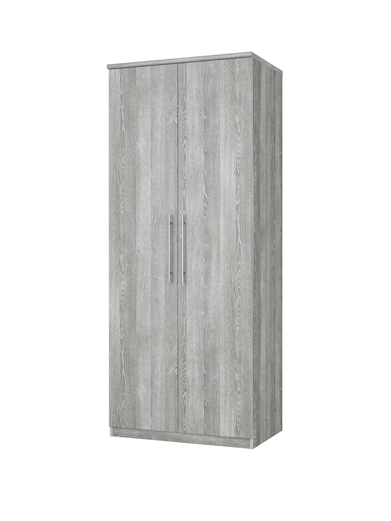 Image 3 of 6 of The Very Collection Essentials -&nbsp;Prague 2 Door Wardrobe&nbsp;- FSC&reg; Certified