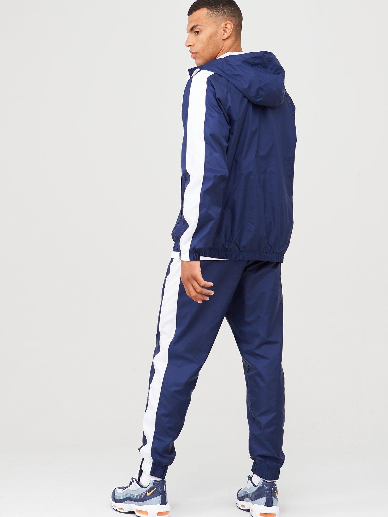 nike woven hooded tracksuit