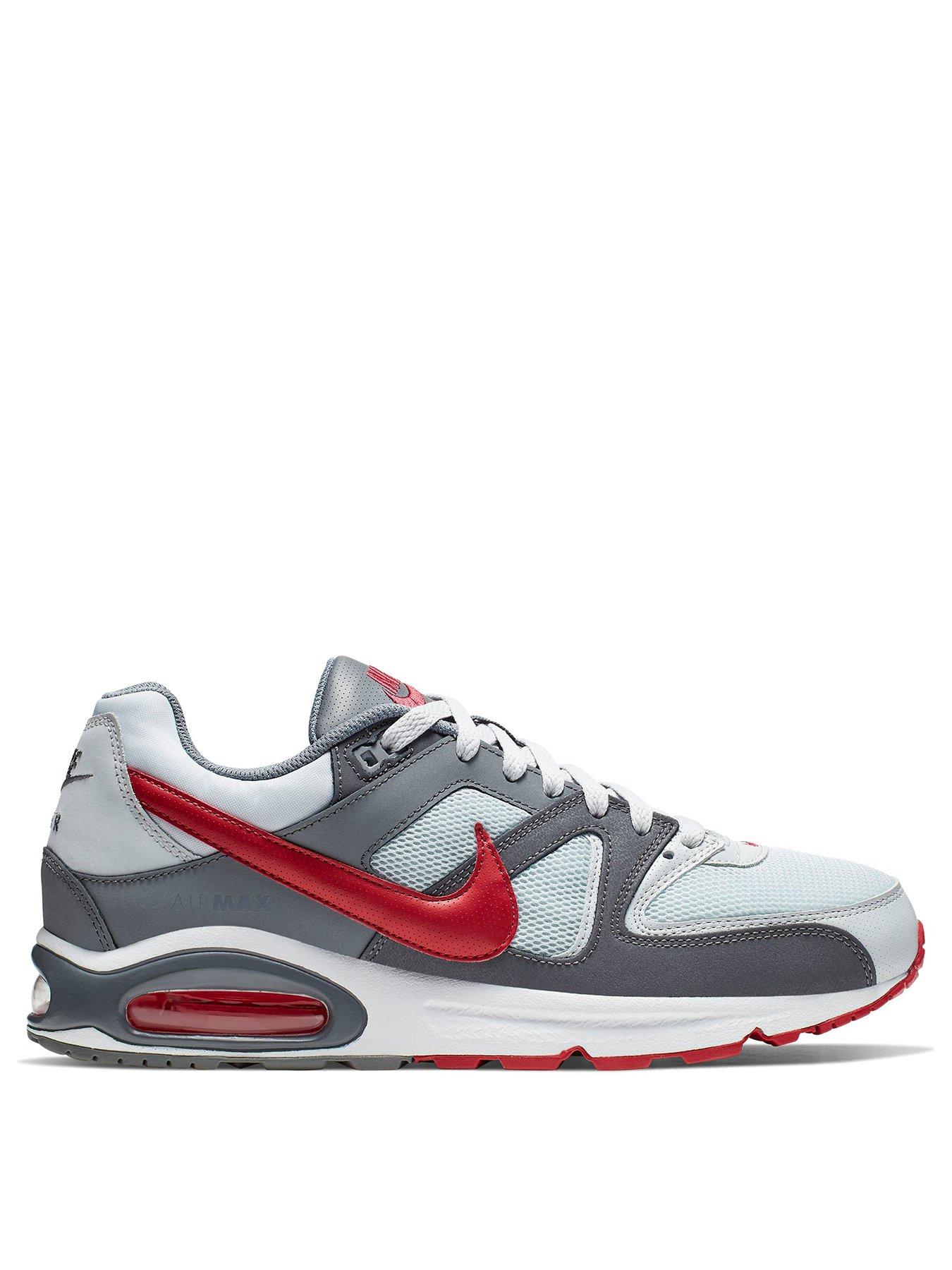 nike air max command grey red