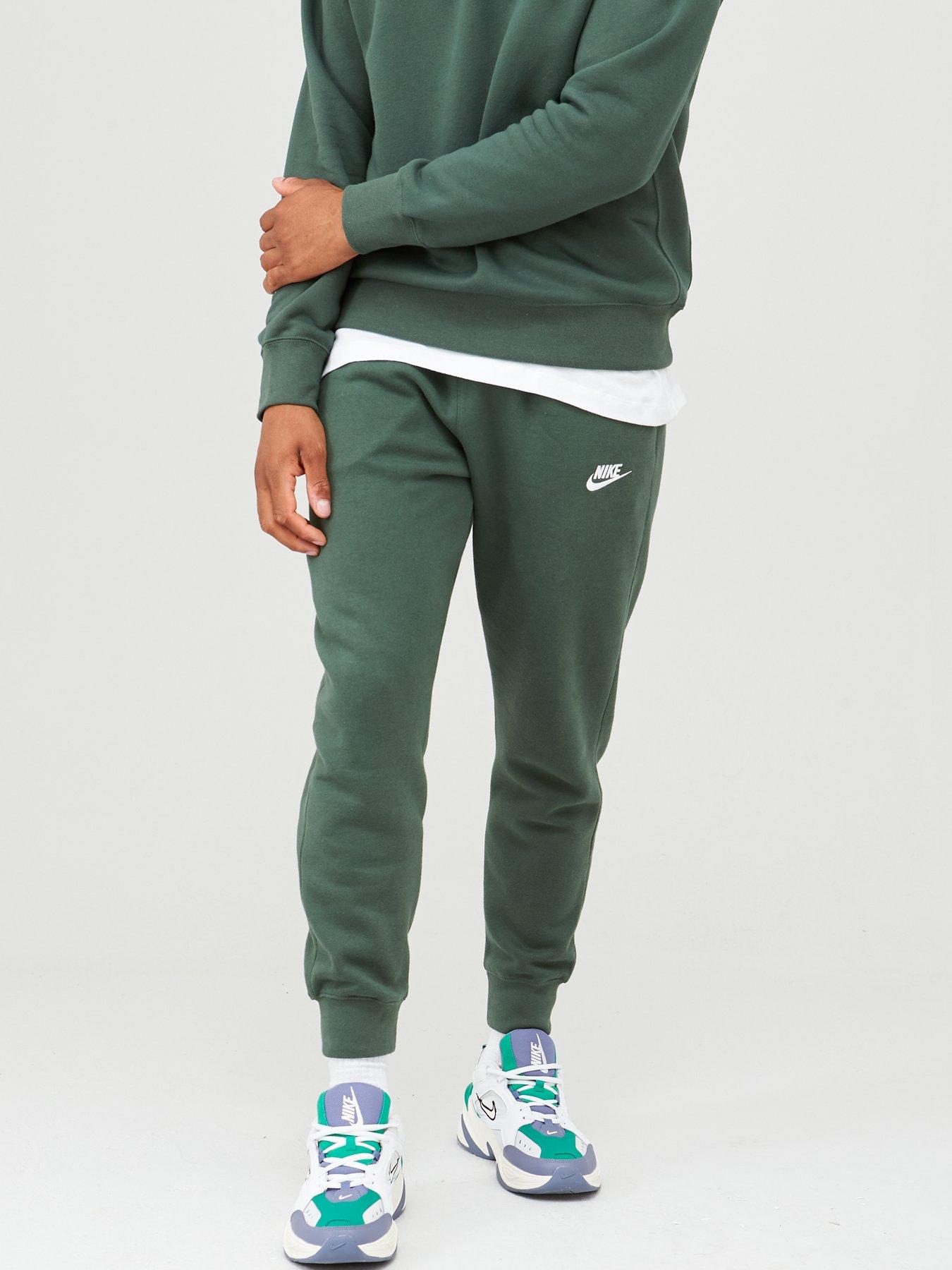 nike club joggers green