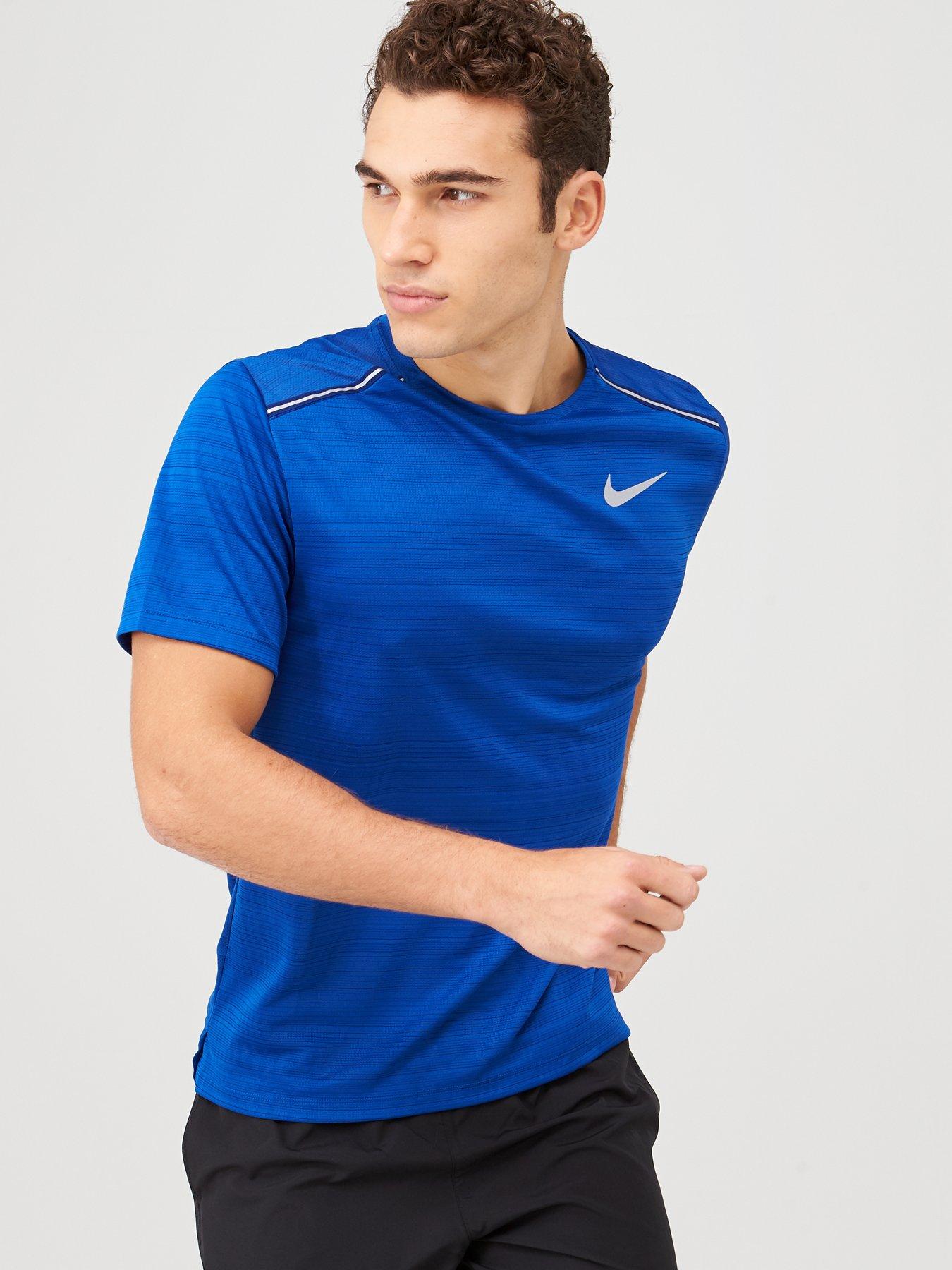 indigo nike shirt