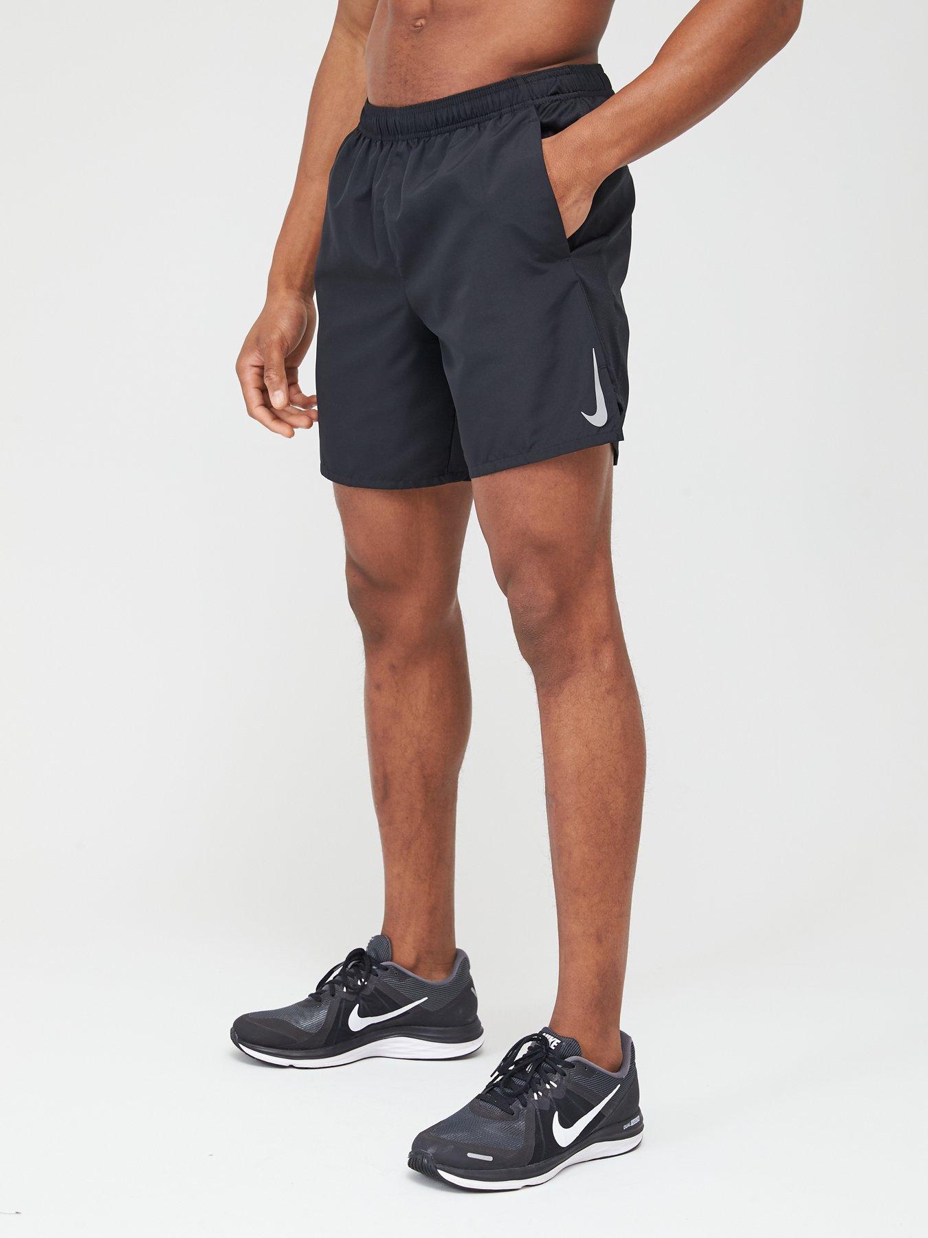 black nike challenger shorts