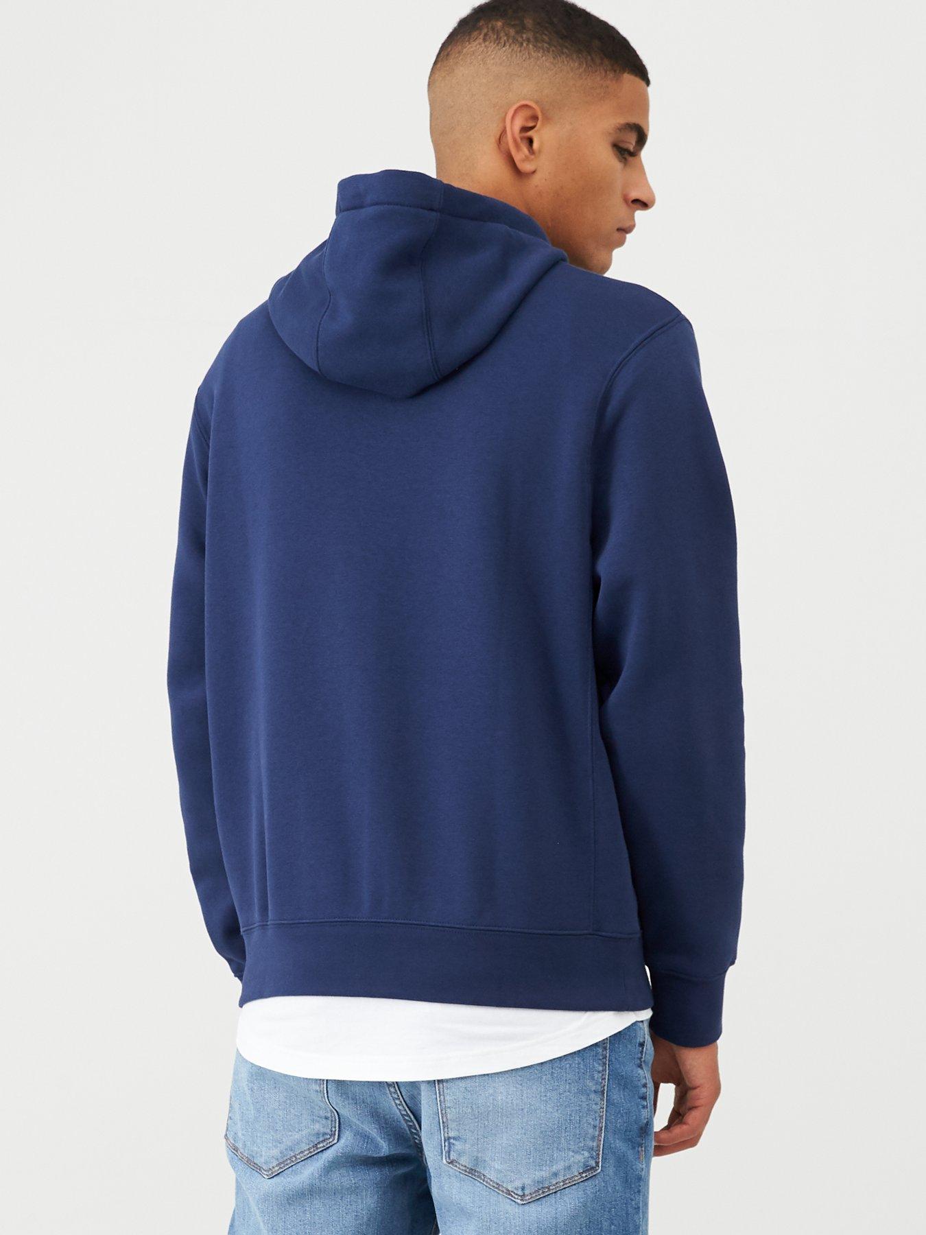 Nike Sportswear Club Fleece Overhead Hoodie Navy very.co.uk