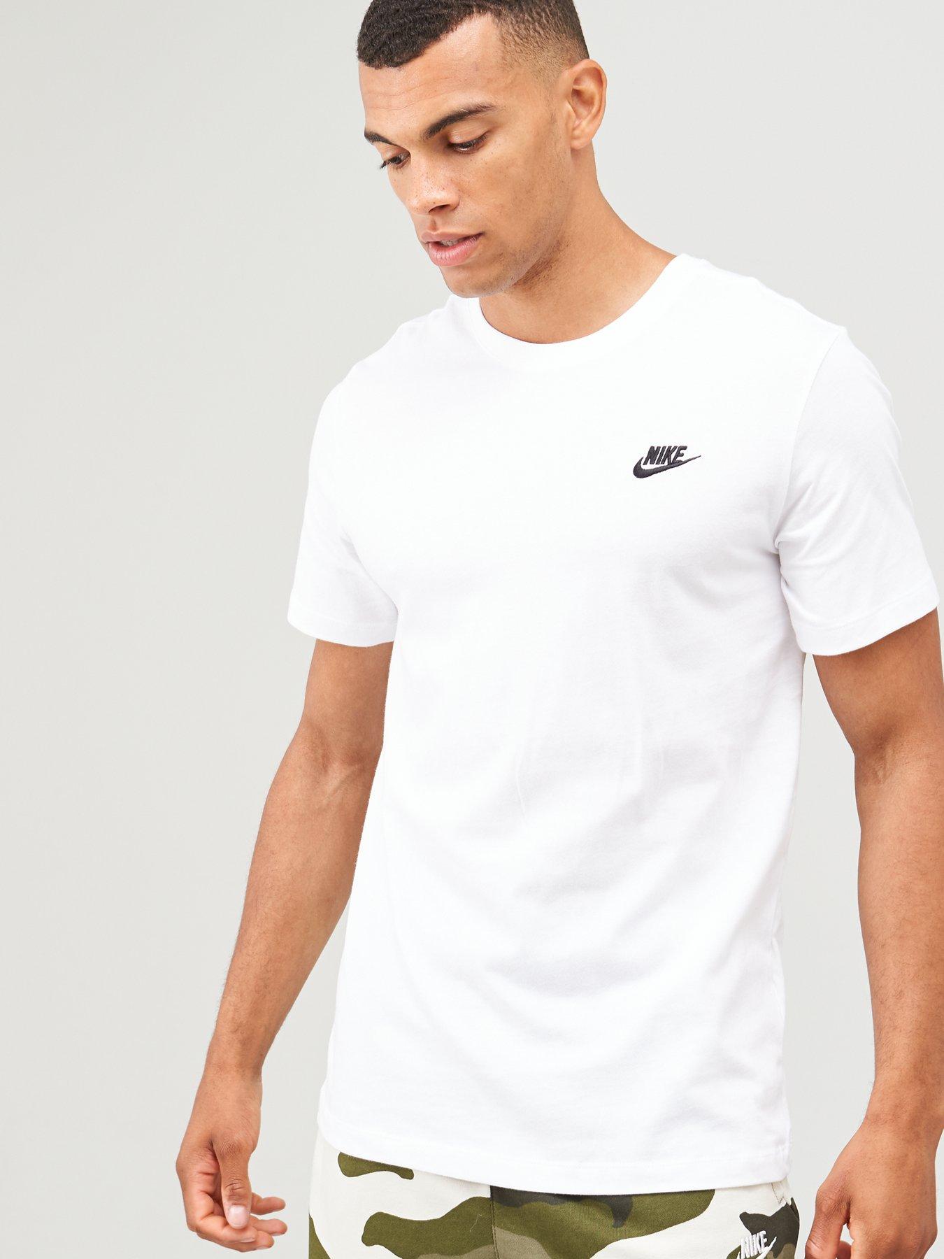 nike club t shirt white