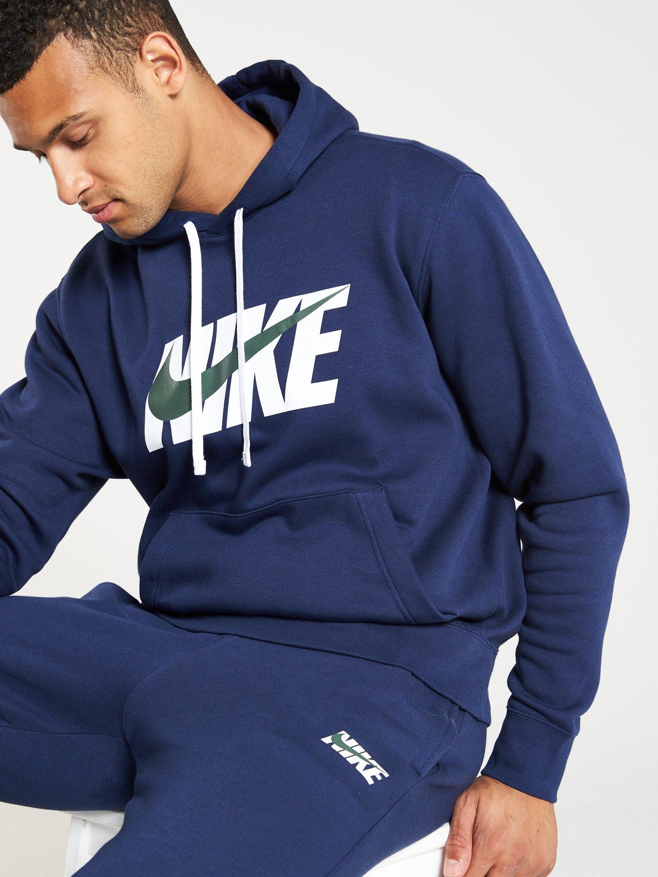 nike nsw graphic fleece tracksuit