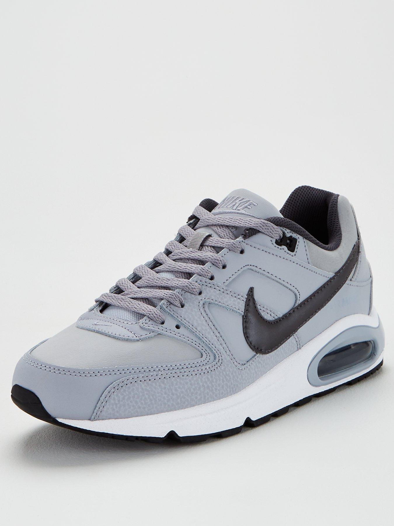 Nike Air Max Command Leather - Grey/Black | very.co.uk