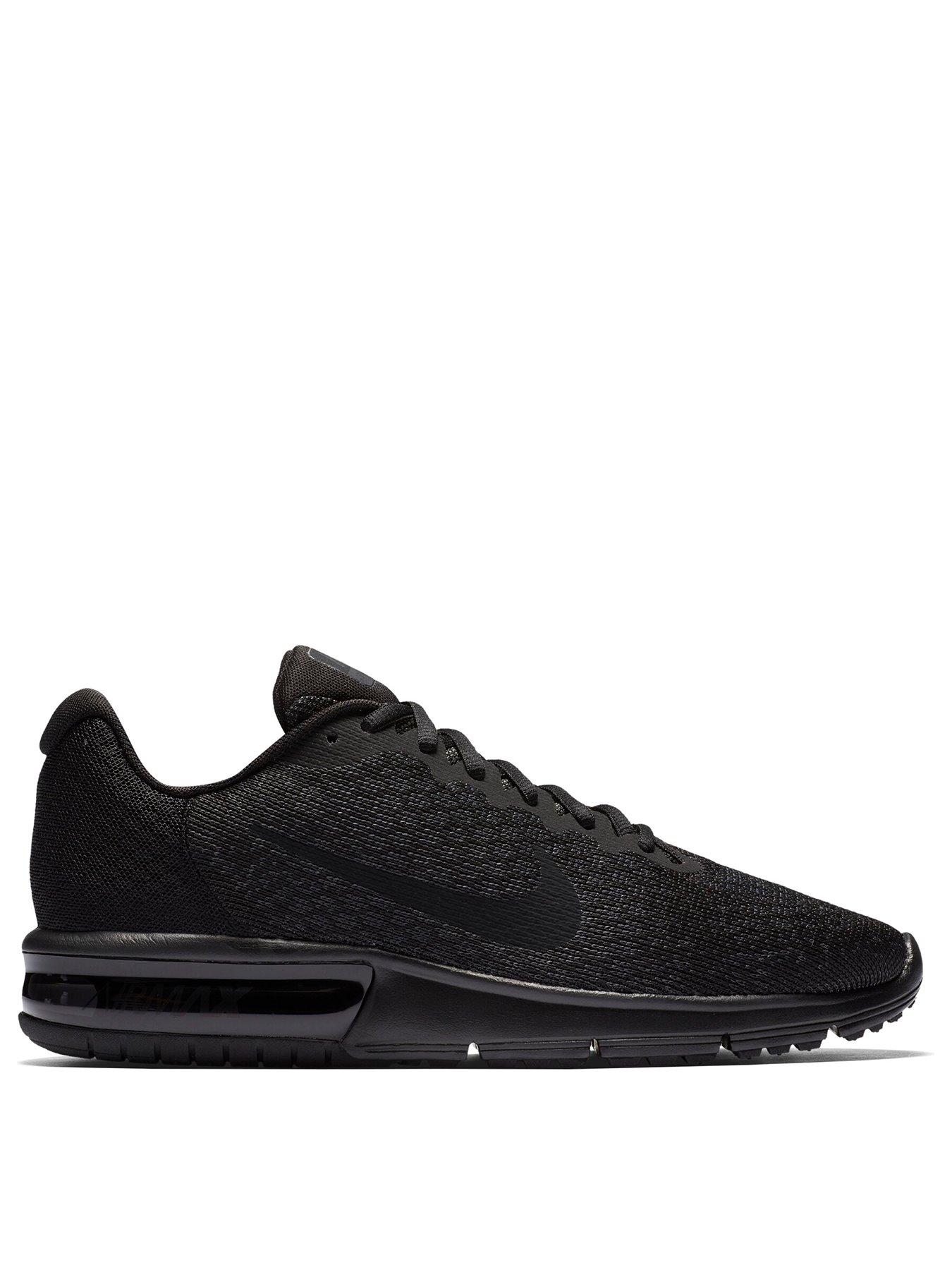 nike air max sequent 2 black womens