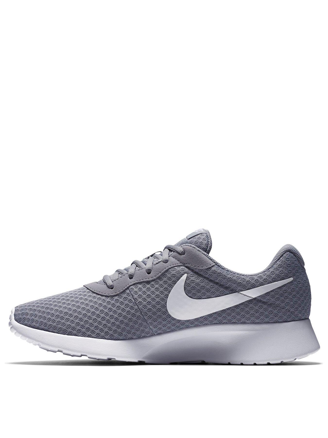 nike tanjun trainers women's grey
