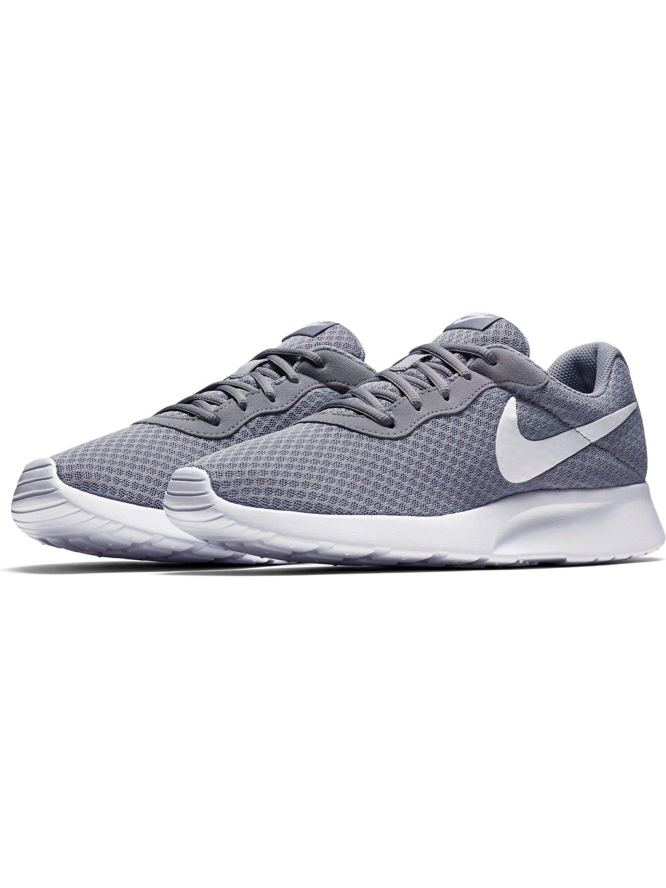 nike tanjun trainers womens grey