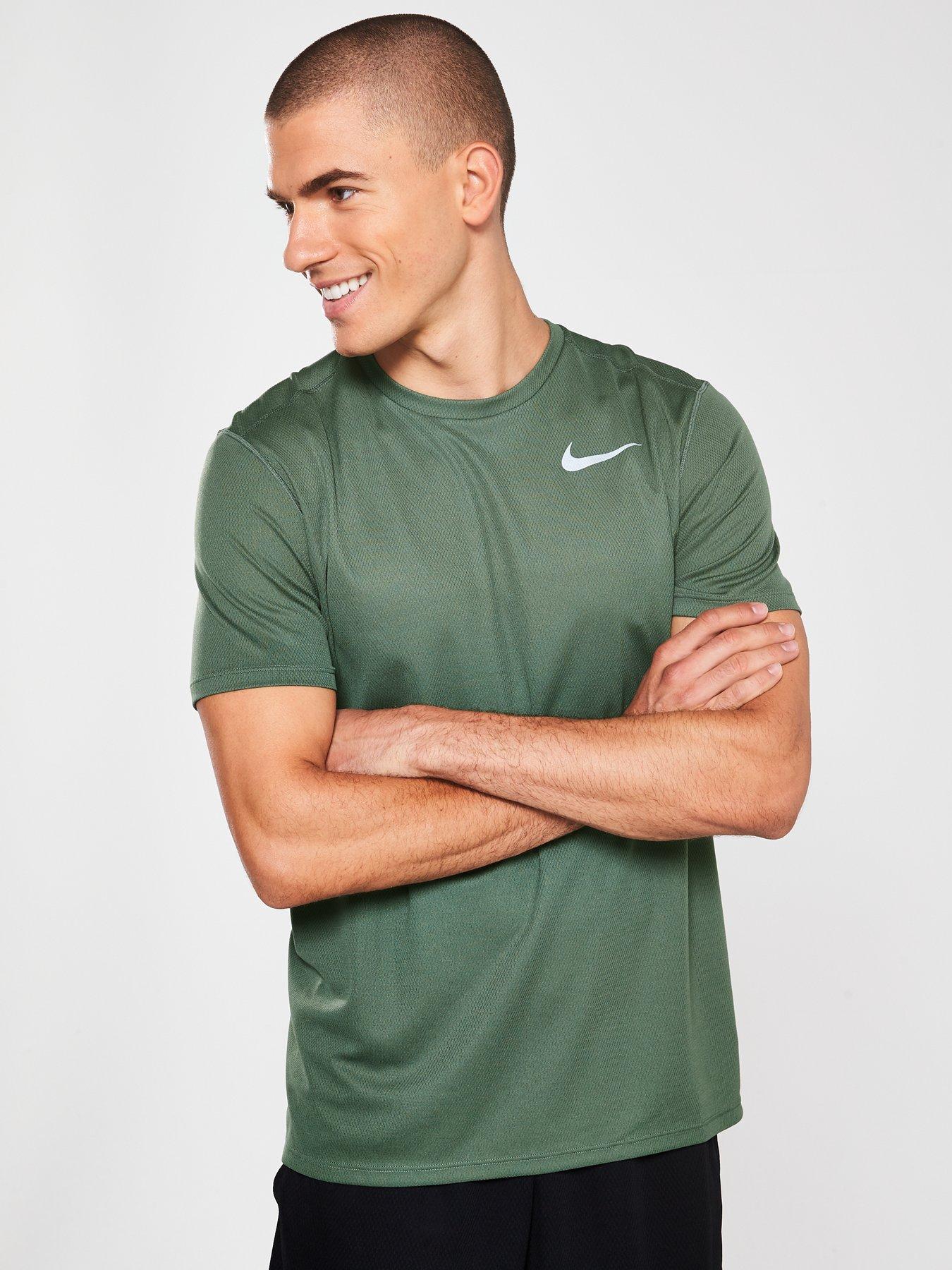 nike green t shirt mens