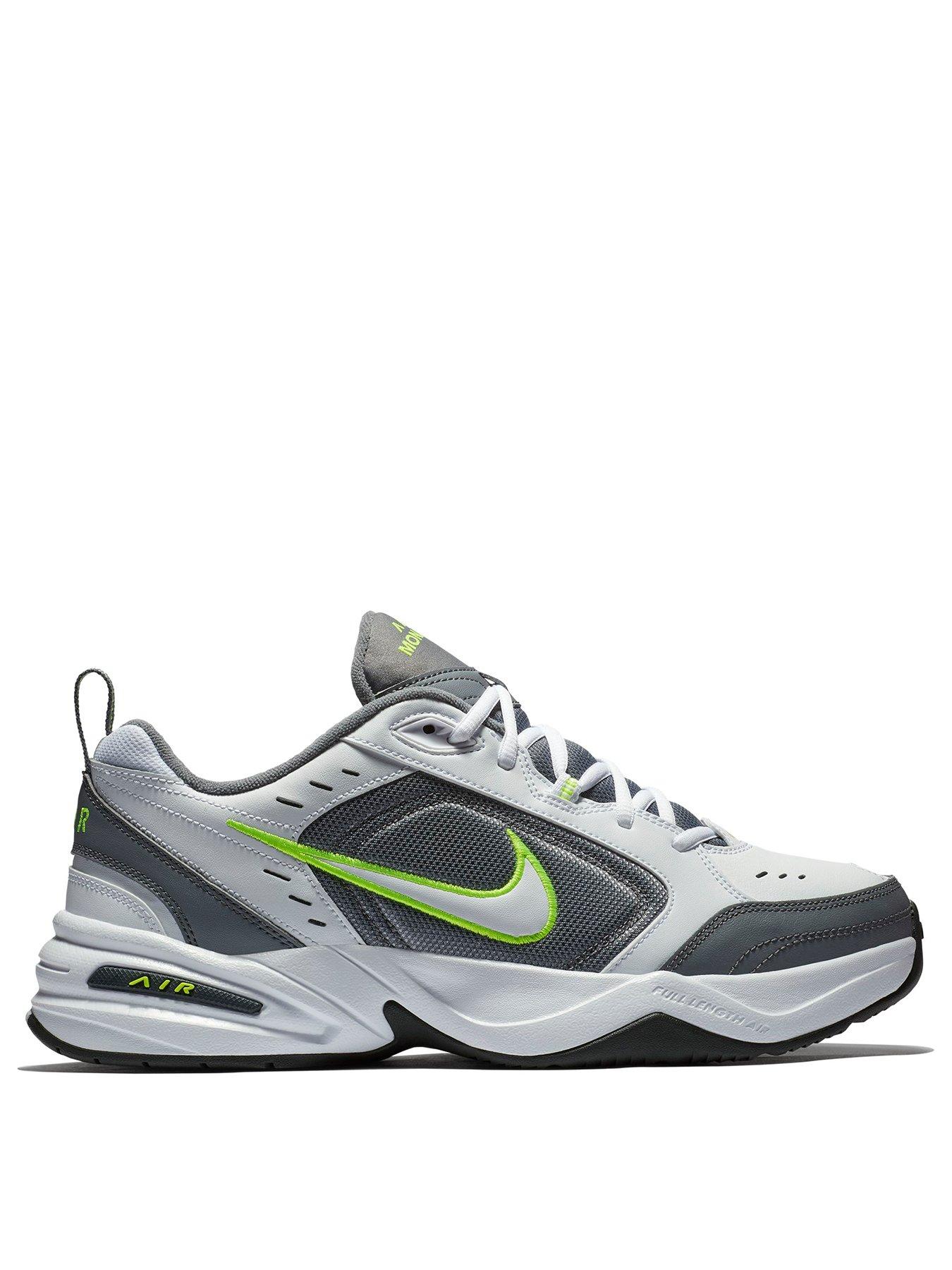 nike air monarch iv grey