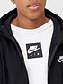  image of nike-sportswear-club-fleece-full-zip-hoodie-black