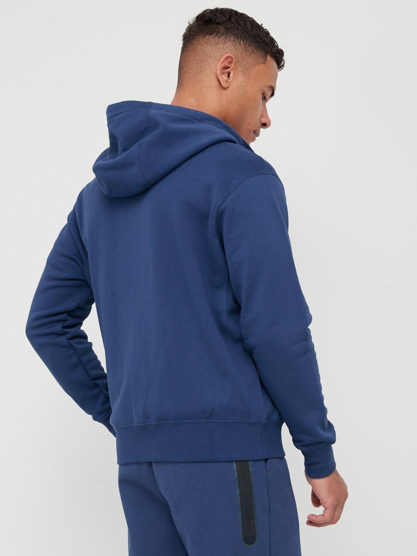 Sportswear Club Fleece Full Zip Hoodie - Navy