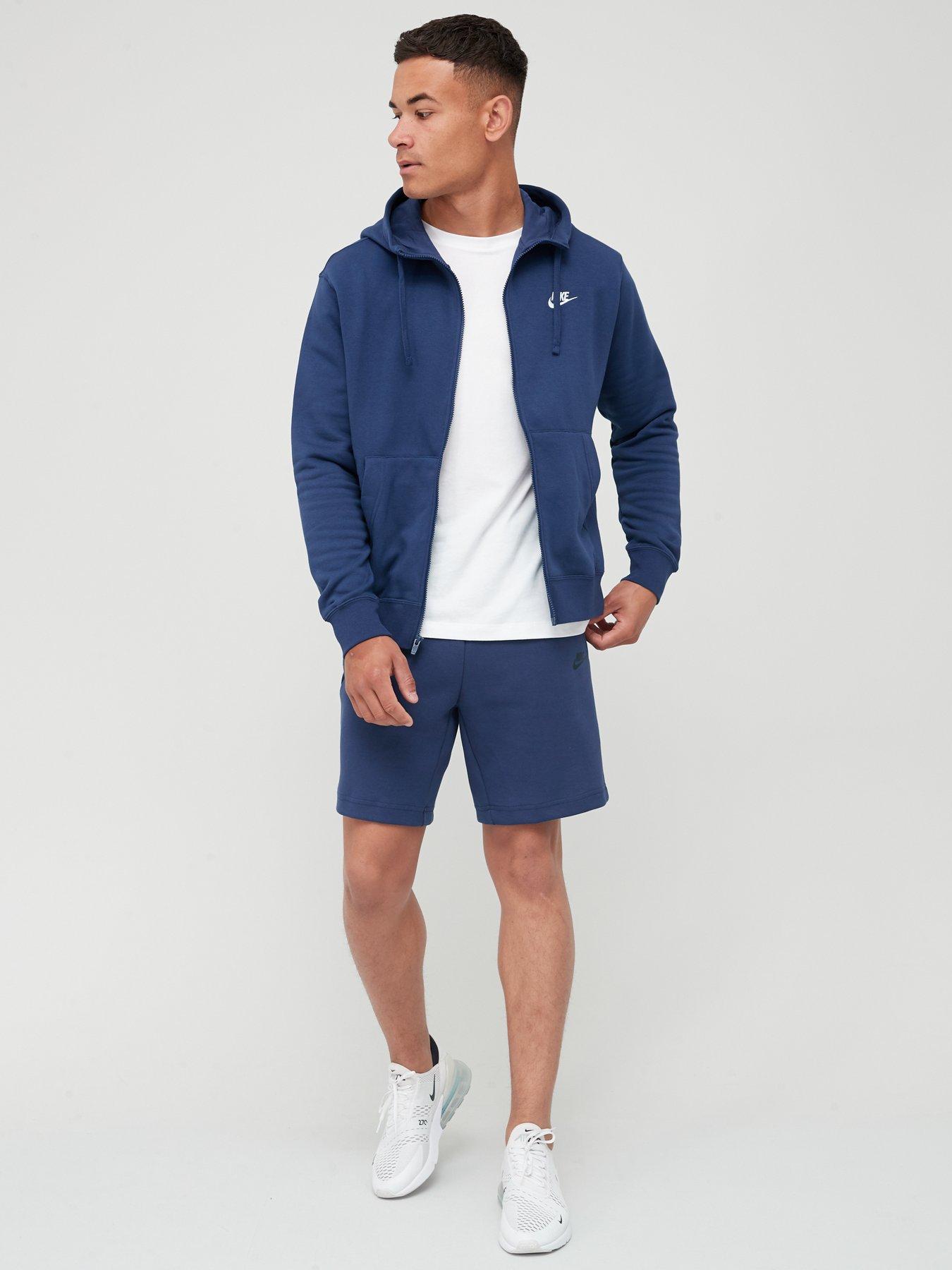 nike fleece zipup