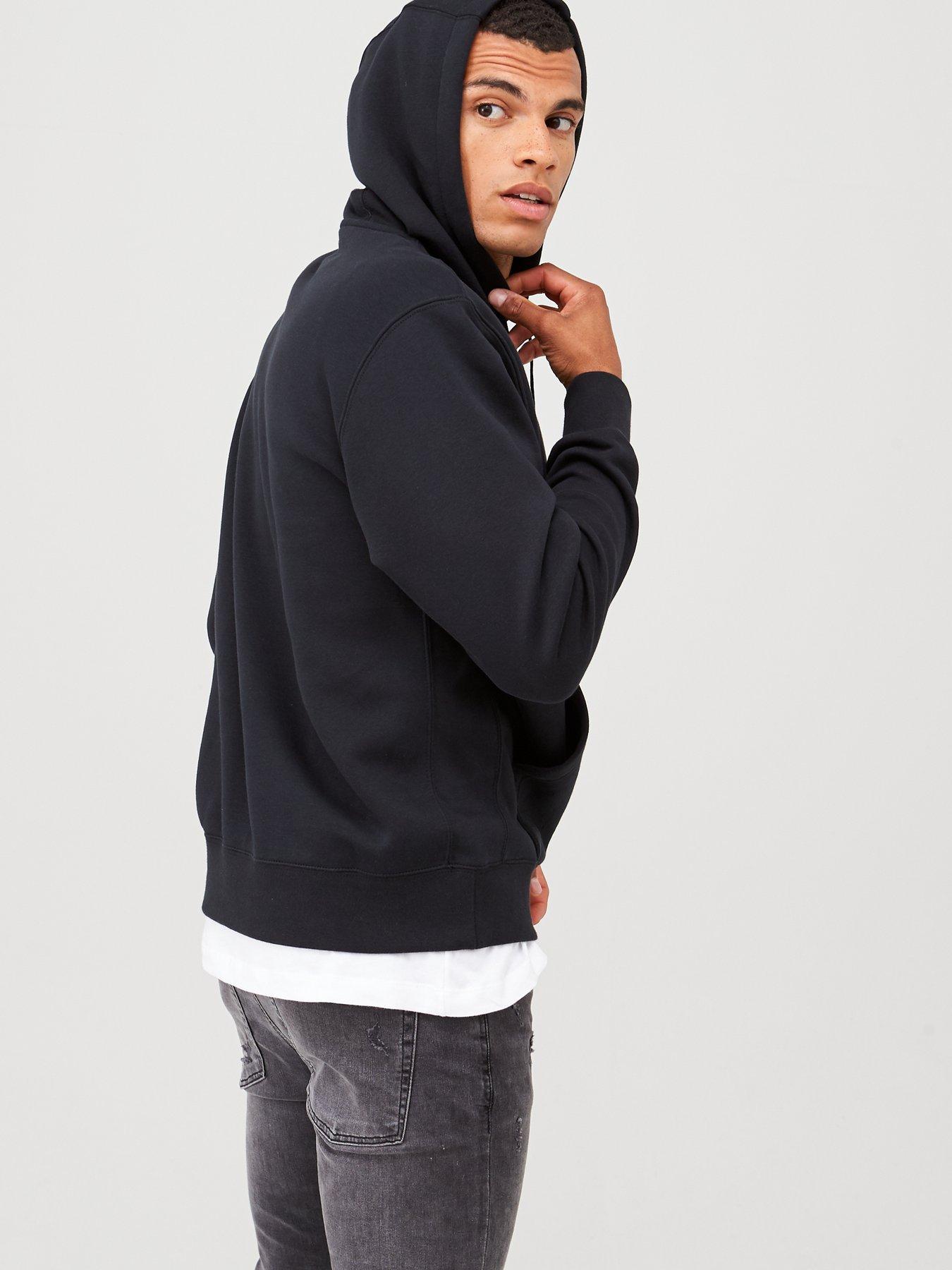 Nike Sportswear Club Fleece Overhead Hoodie Black Very.co.uk