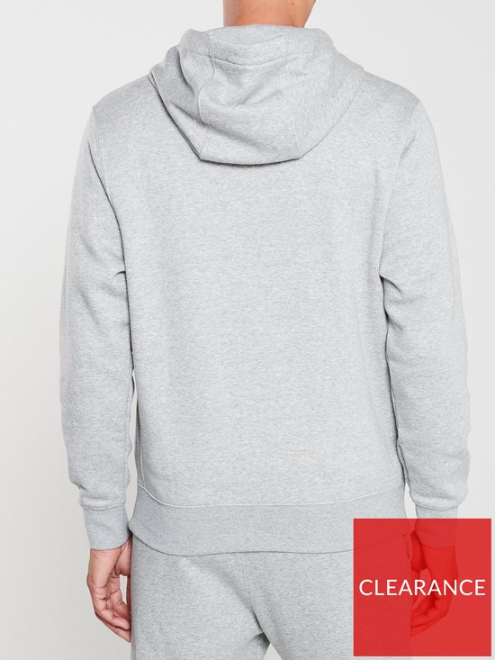 stillFront image of nike-sportswear-club-fleece-overhead-hoodienbsp--dark-grey