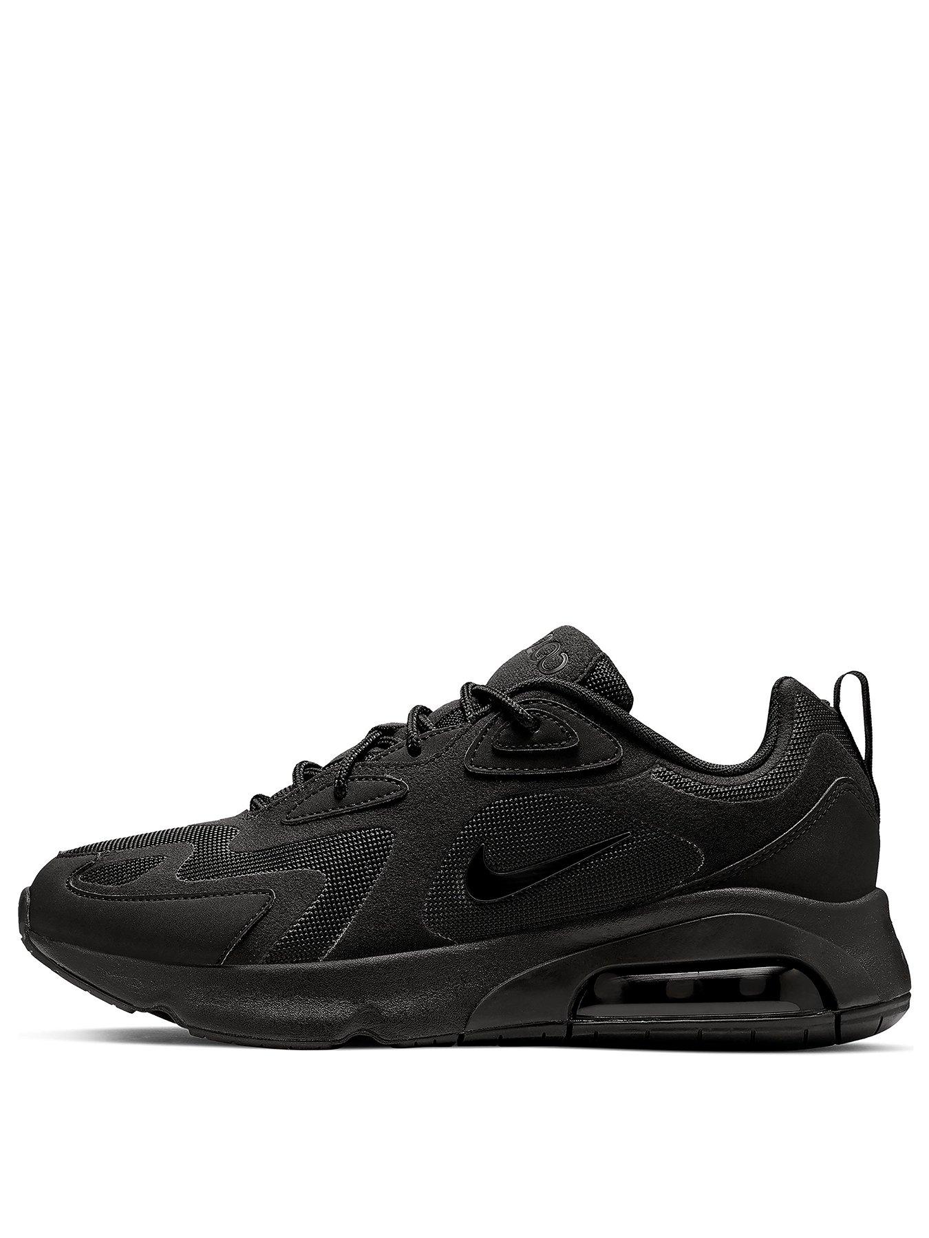 nike air max 200 mens black