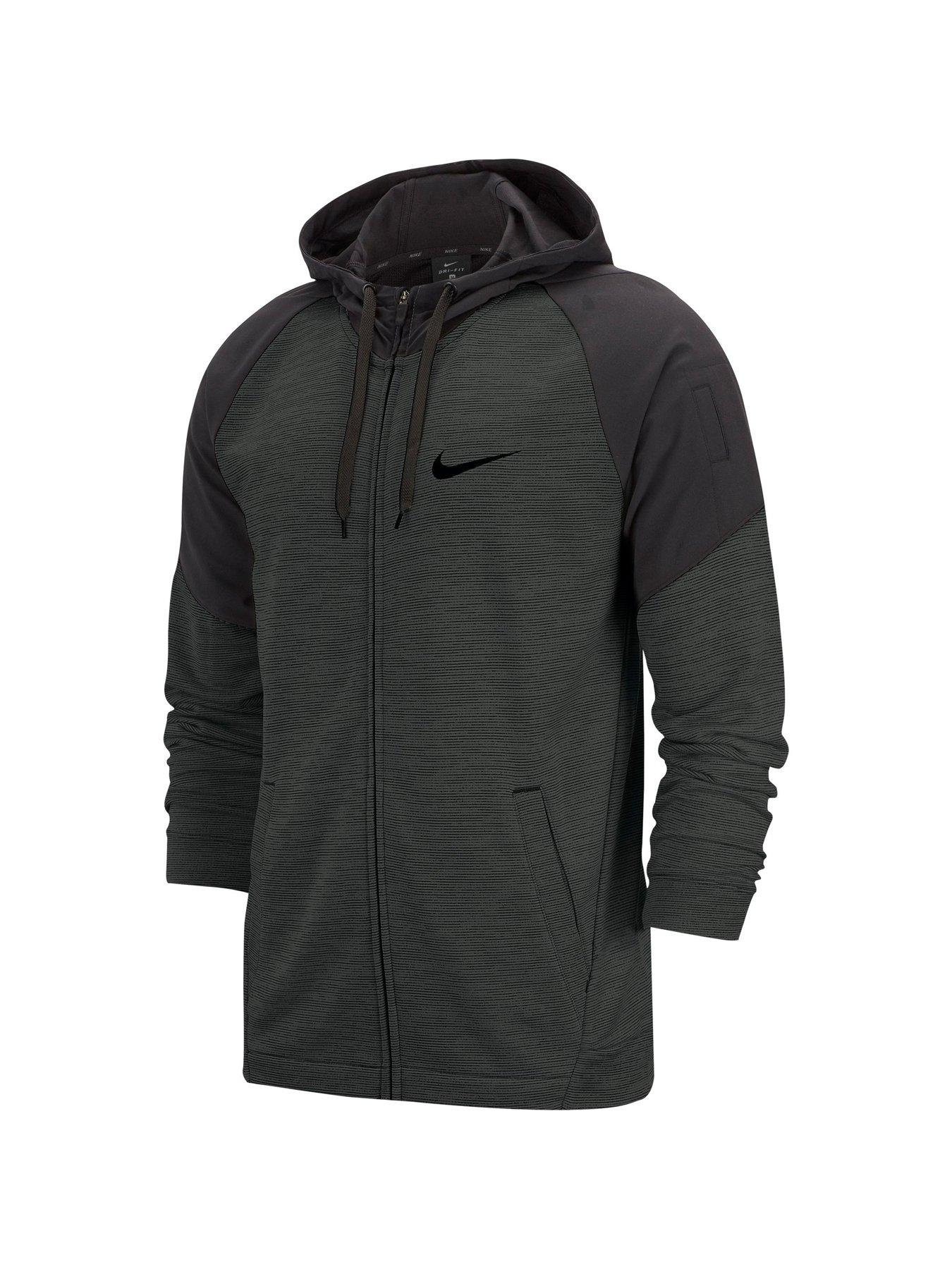 nike men's dry fleece training hoodie