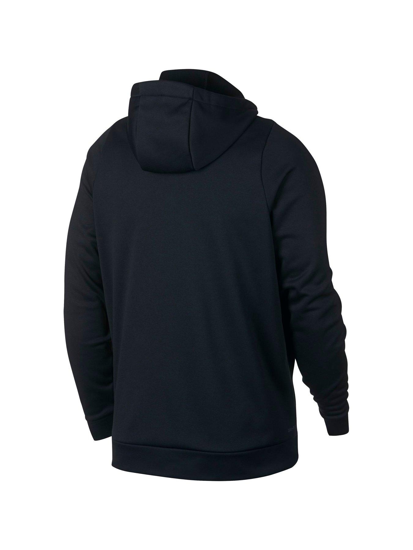 plus size black zip hoodie