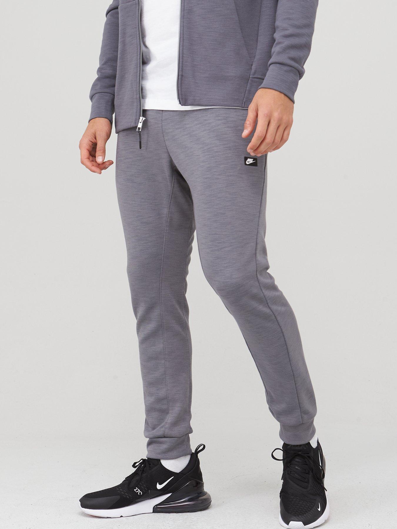 nike optic fleece jogging bottoms mens