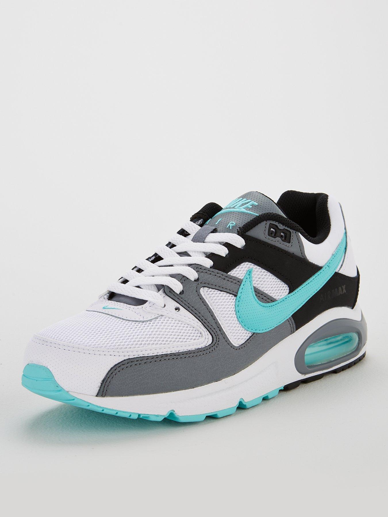 nike air max command blue and white