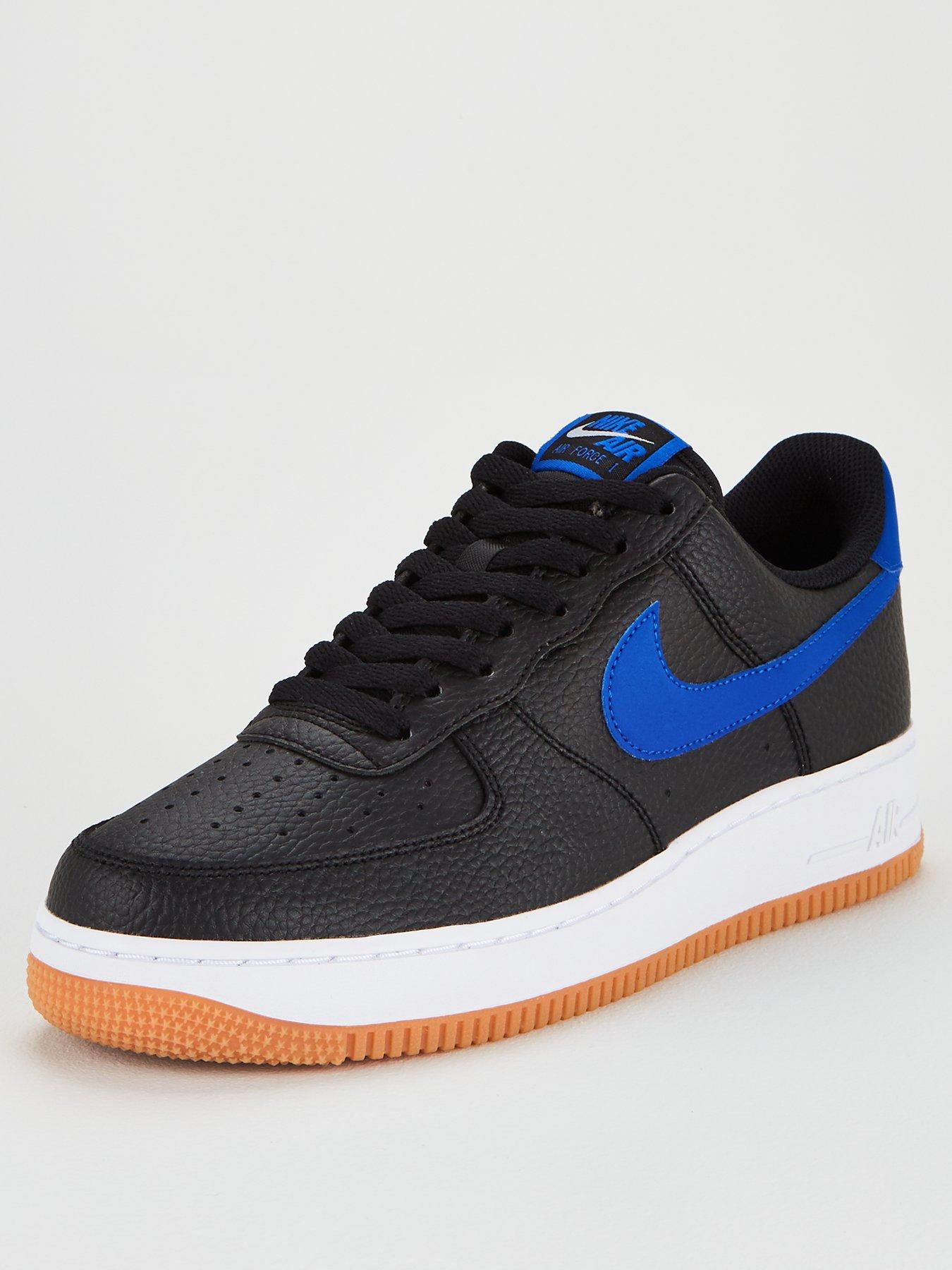 nike air force 1 07 black and blue