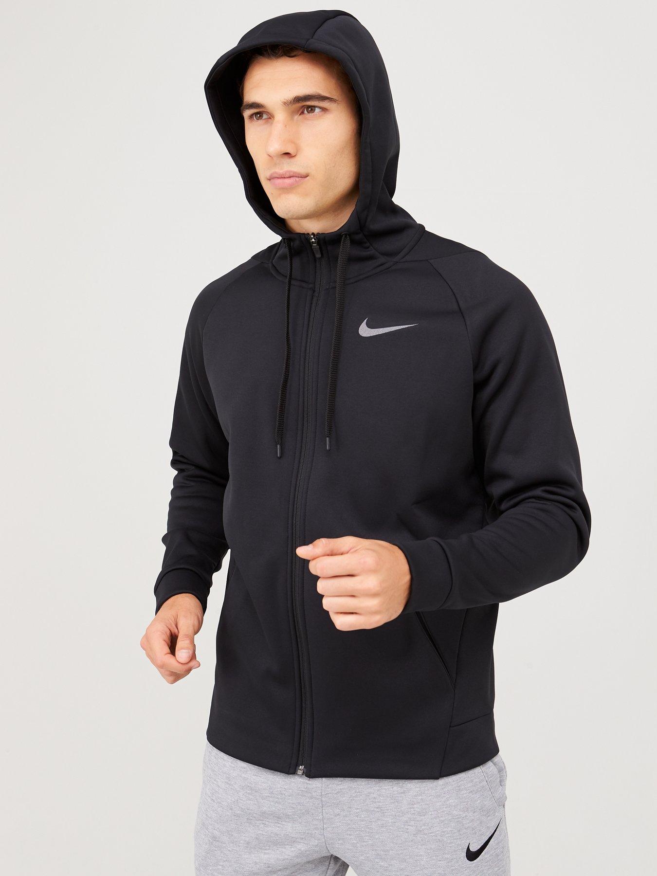 nike therma black hoodie